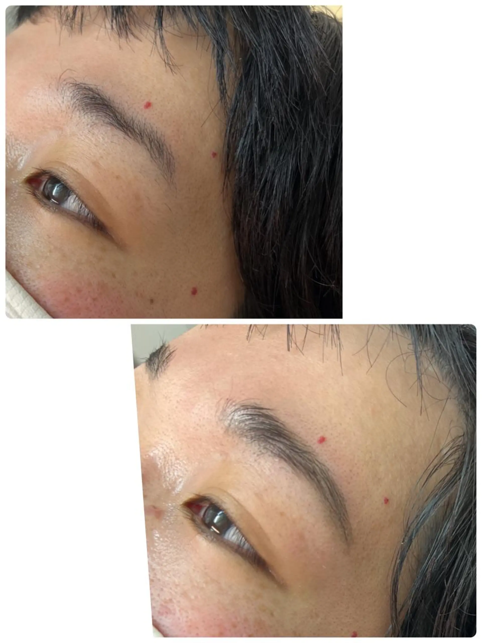 アイブロウ ハリウッドブロウリフト 眉毛ワックス脱毛 CHIKA MATSUNAGAのエステ・リラクイメージ