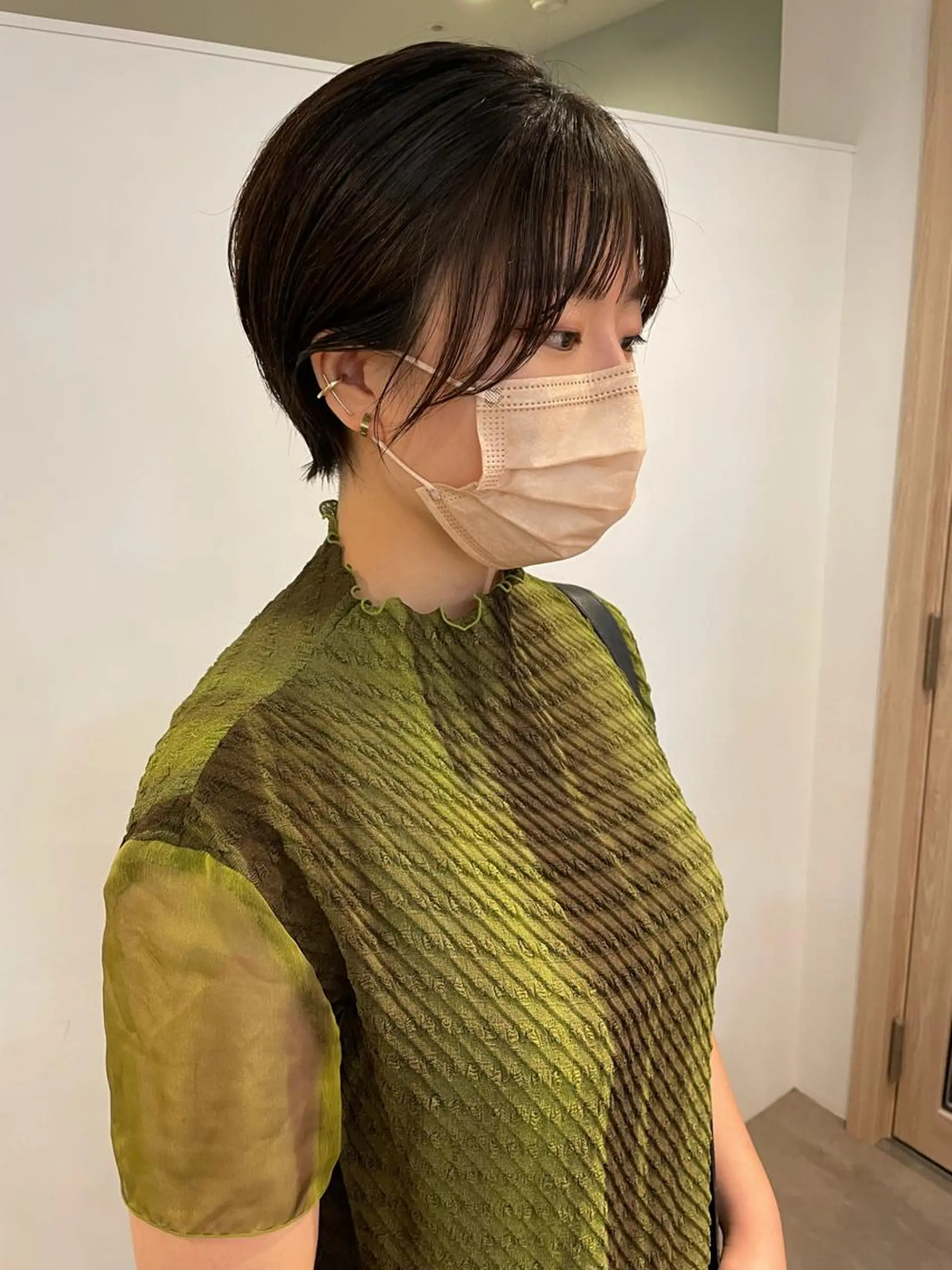 ショート 大迫 江梨のヘアスタイル