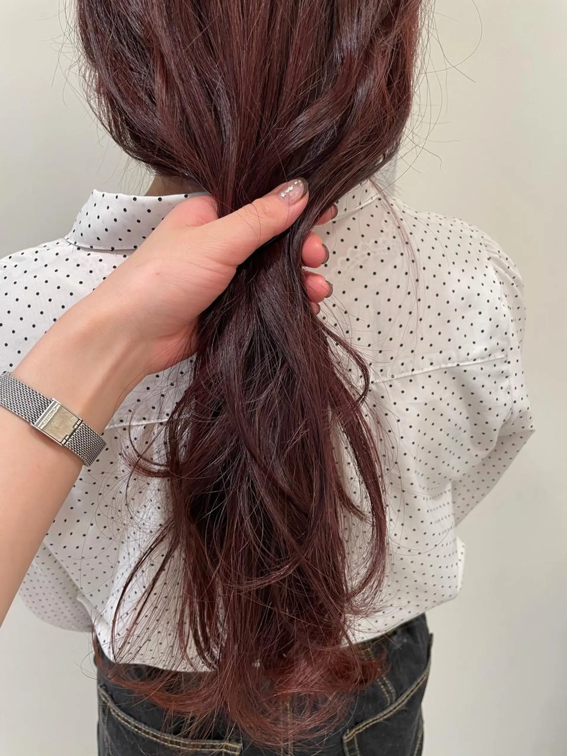 ロング ハイライト トリートメント 韓国風ヘア♡ runaのヘアスタイル