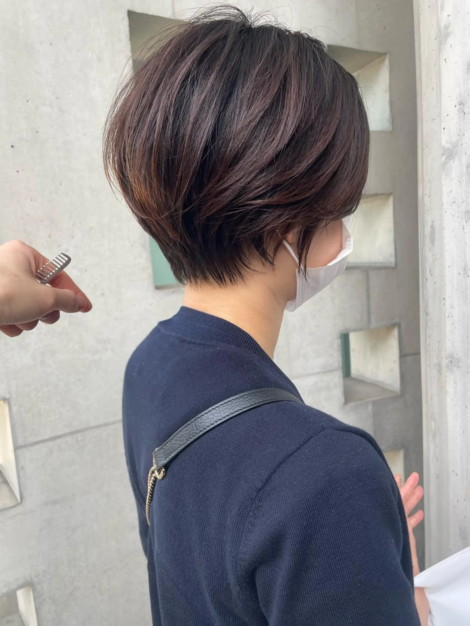 ショート Leverage New York所属・小滝 楓のヘアスタイル