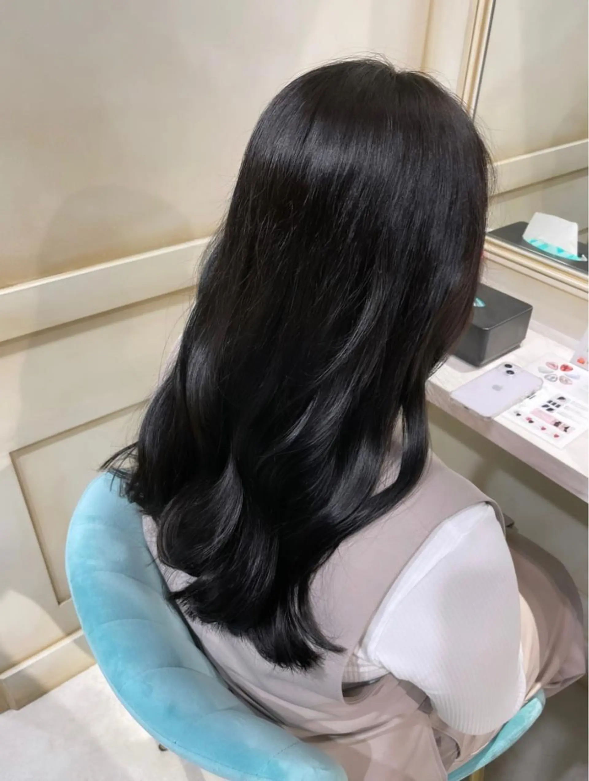 ロング カラー 🌷ピンク/韓国風 暖色カラー ゆい🌷のヘアスタイル