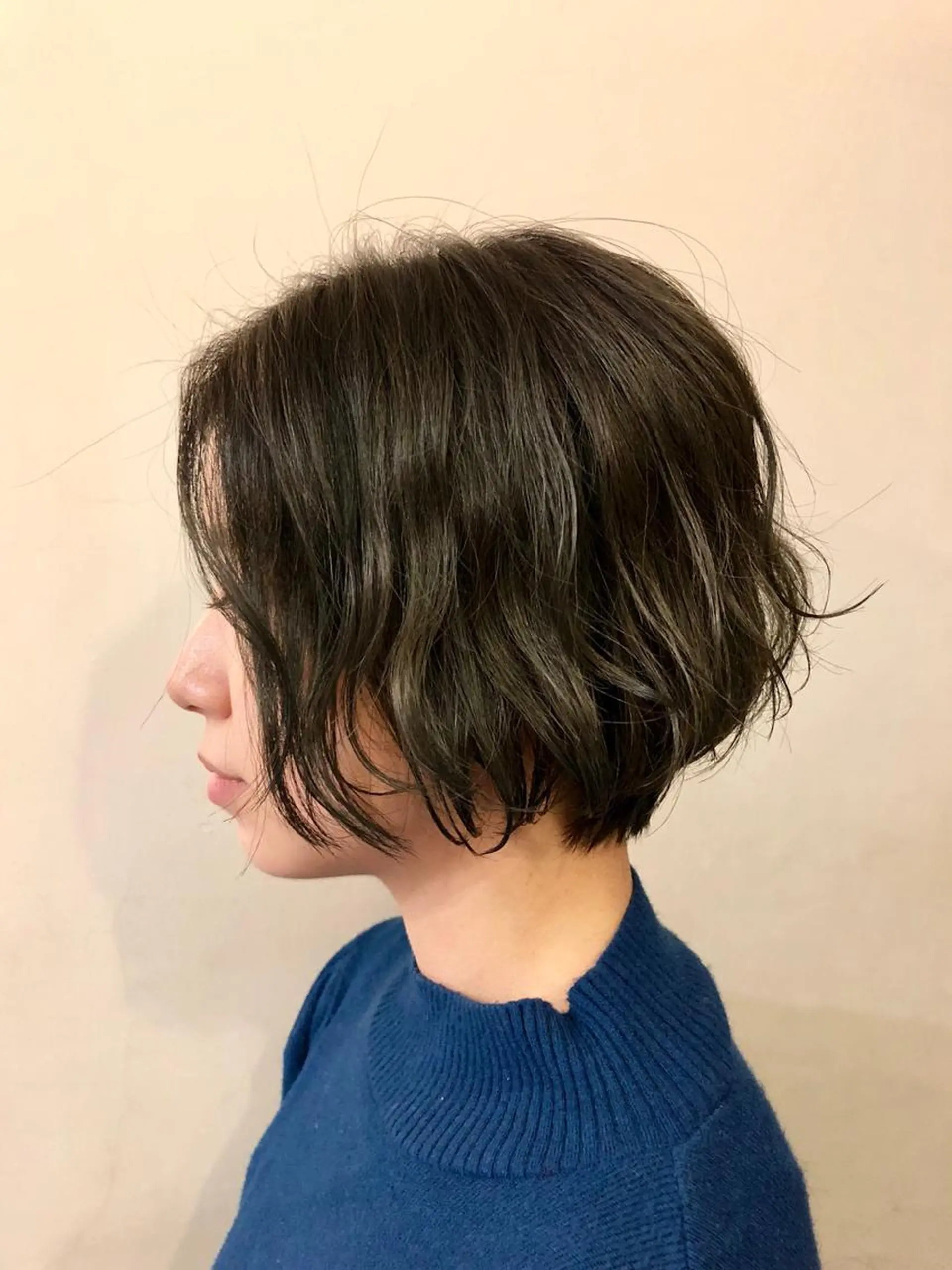 ショート ハンサムショート ショートヘア ヘアカラー トリートメント florent所属・蓬莱 美穂のヘアスタイル