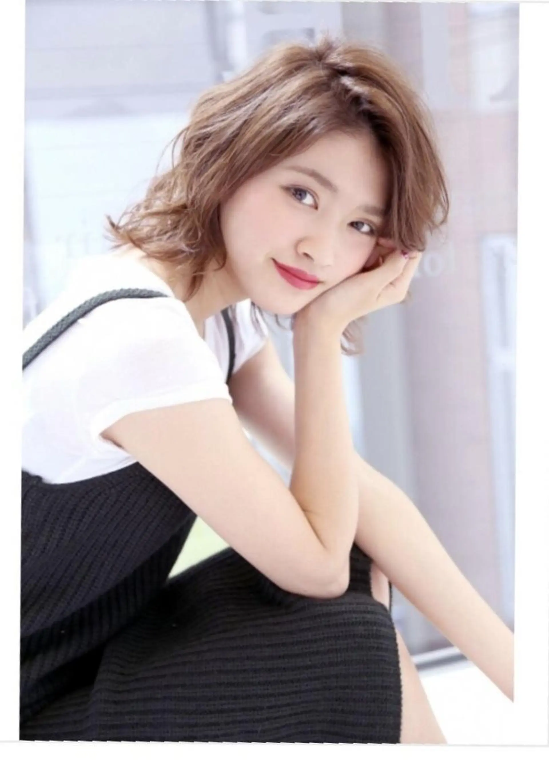 ミディアム ヘアカラー トリートメント SALOWIN神宮前五丁目店所属・🇰🇷韓国風艶髪✨ 髪質改善 倉岡しおんのヘアスタイル