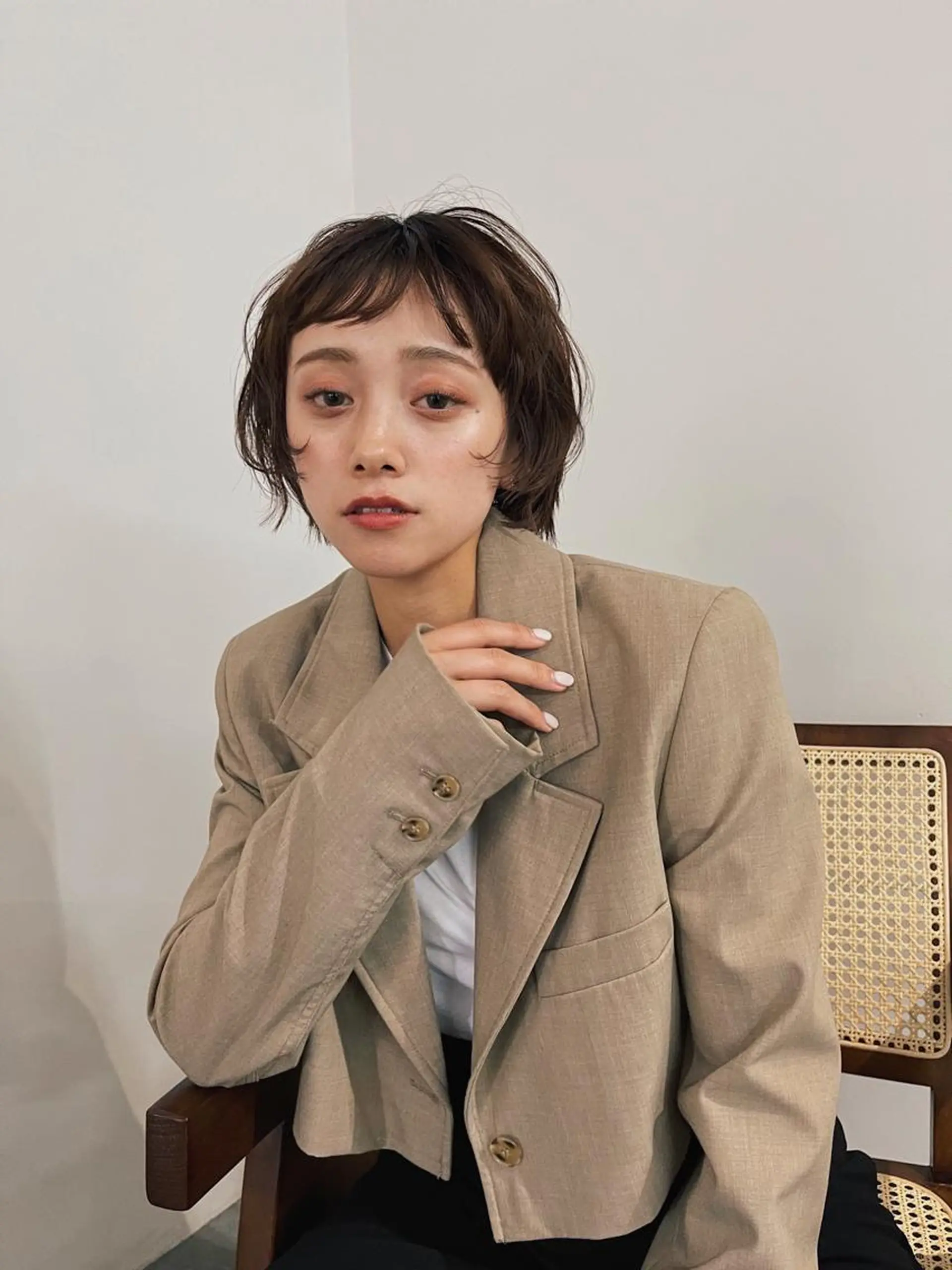 ショート 加藤 悠真のヘアスタイル