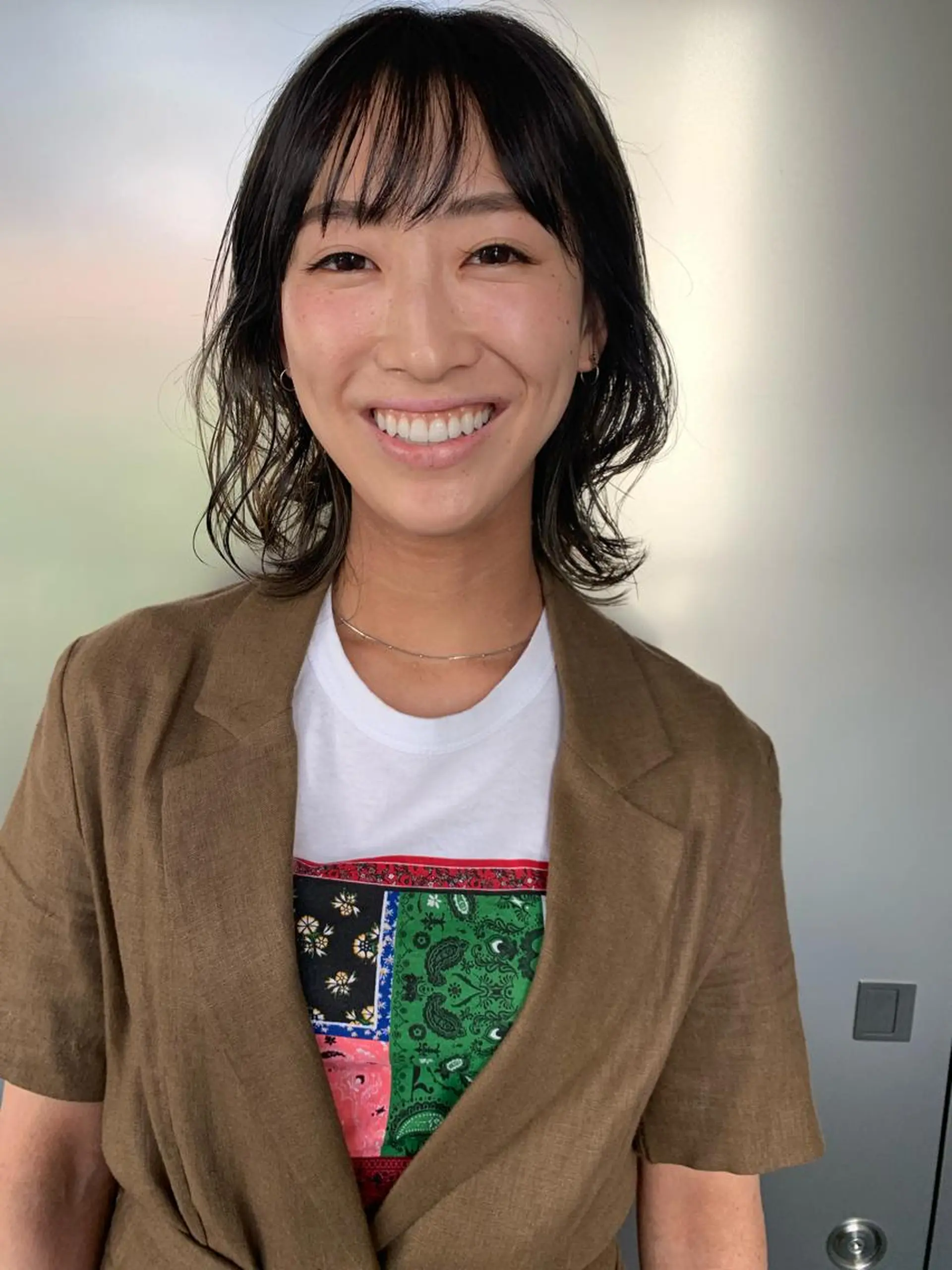 ミディアム カラー パーマ ウルフカット カット ヘアカラー トリートメント la fith所属・rico_by ヘアとアイブロウのヘアスタイル