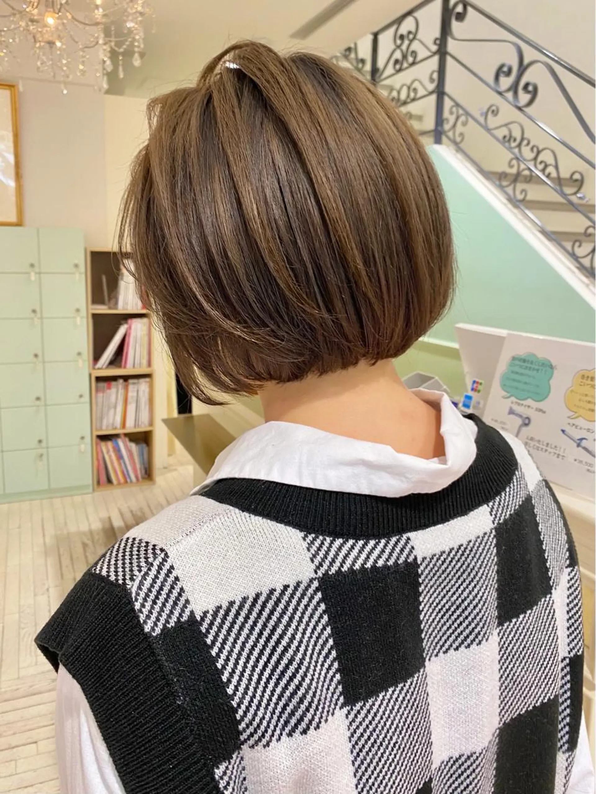 ショート カラー トリートメント Re:ta Hair 飯田淳平のヘアスタイル