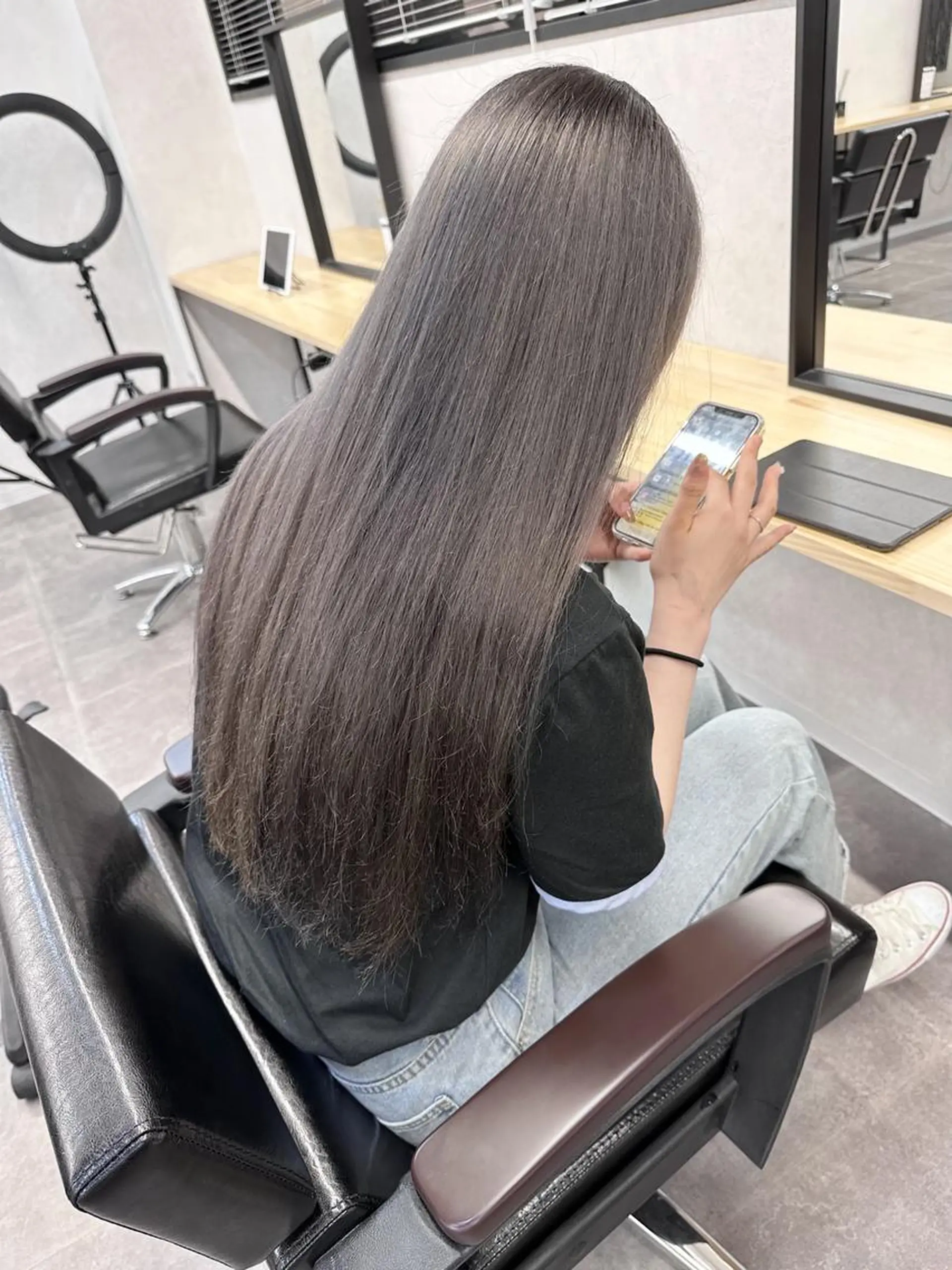 ロング ヘアアレンジ カラー 💎lino _by _ACNE💎 🧸のヘアスタイル