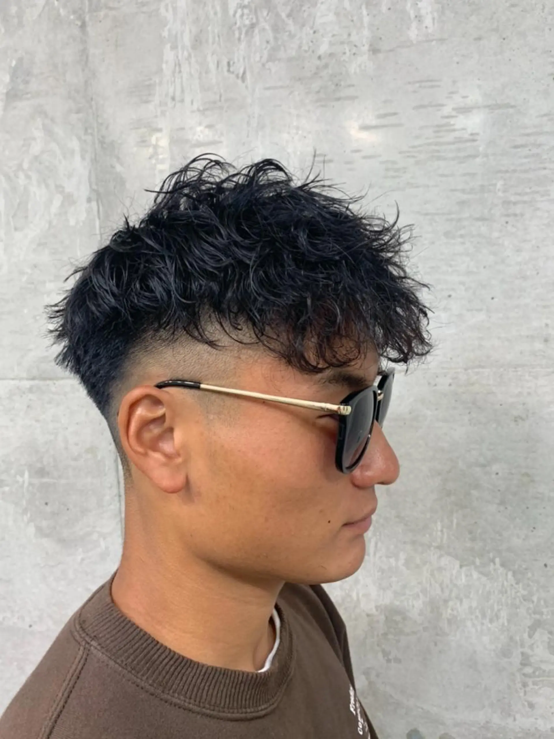 ショート パーマ メンズ カット パーマ クセを最大限に活かす メンズパーマ奈良大祐のヘアスタイル