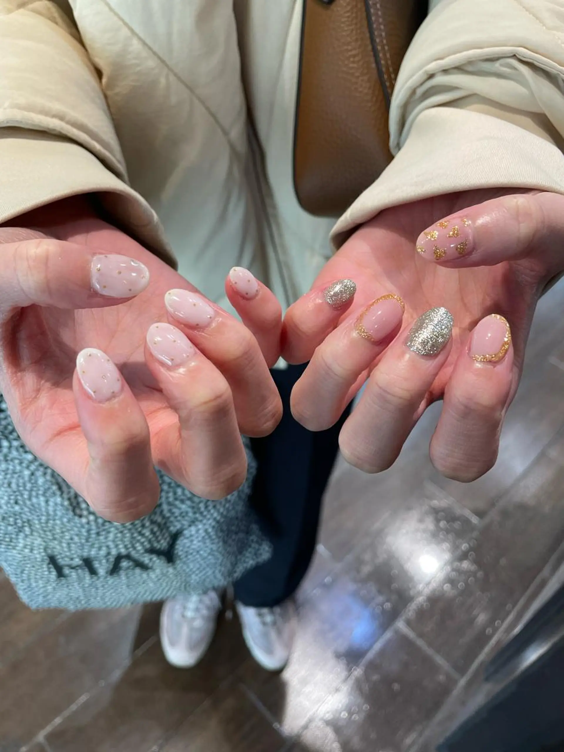 ネイル メンズネイル ハンドネイル メンズ/艶髪/カラー サクラ🌸のヘアスタイル