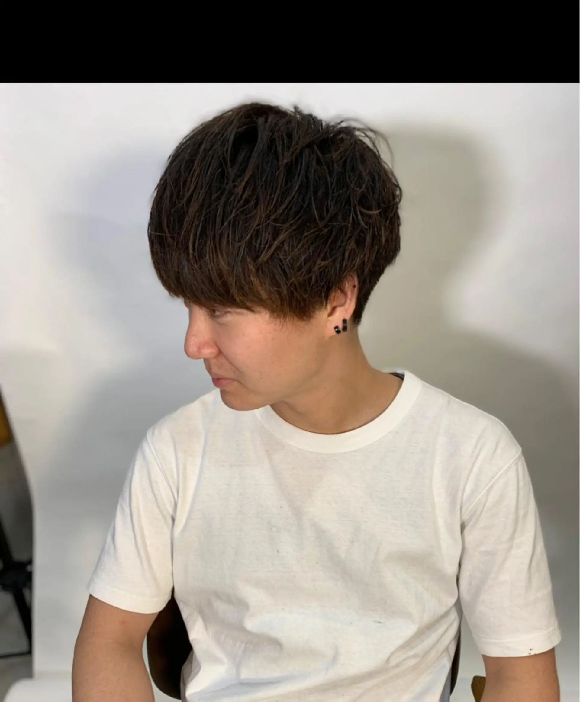 カラー パーマ メンズ 韓国レイヤー/髪質 改善/縮毛🤍吉田のヘアスタイル