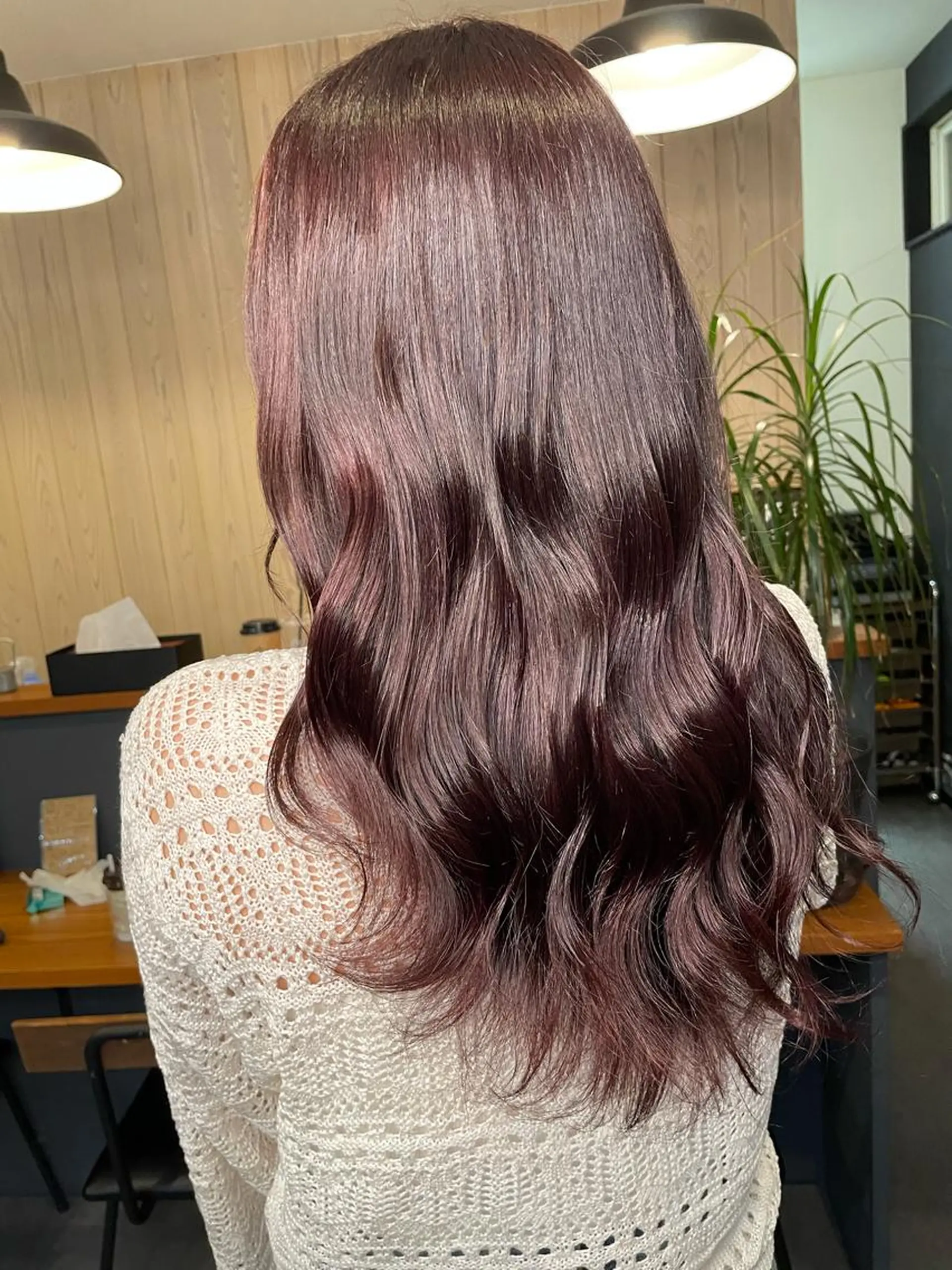 ロング カラー カット ヘアカラー トリートメント 韓国レイヤー髪質改善 💫Tomoya💫のヘアスタイル