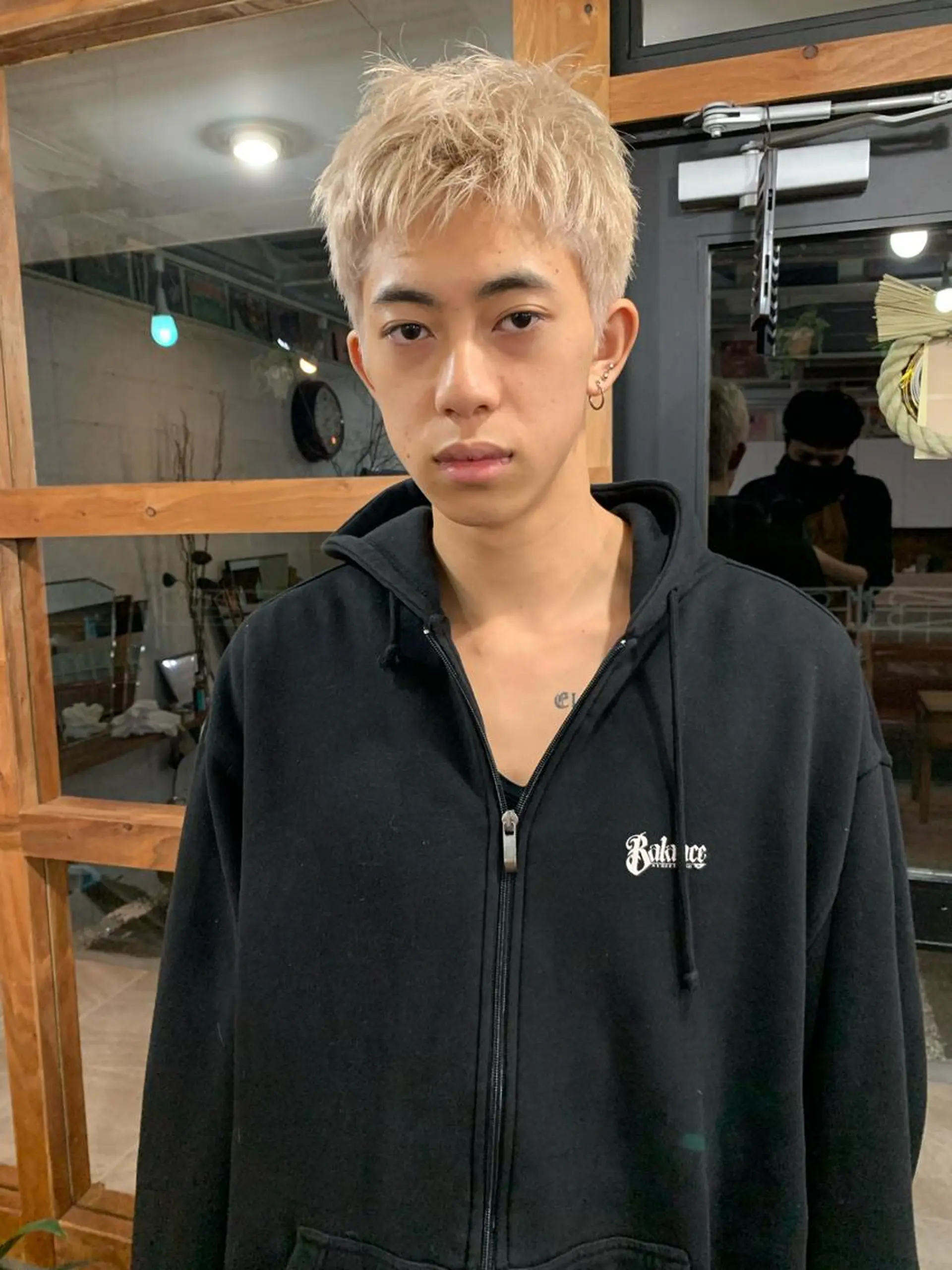 ショート カラー メンズ カット ヘアカラー トリートメント 似合わせウルフ/ レイヤー/山本祐輔のヘアスタイル