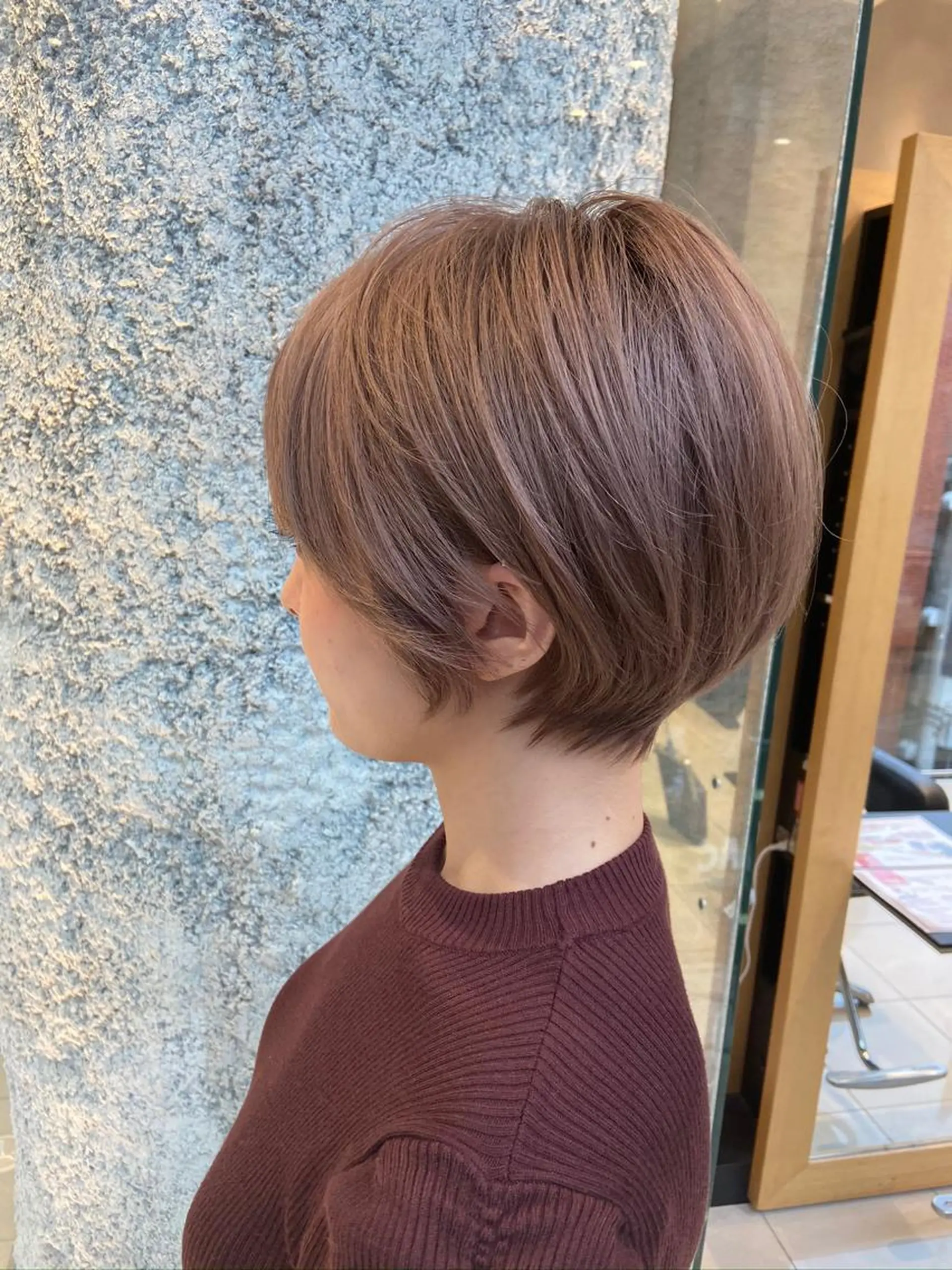 ショート ショート白髪染め無料 ／河瀬謙介のヘアスタイル