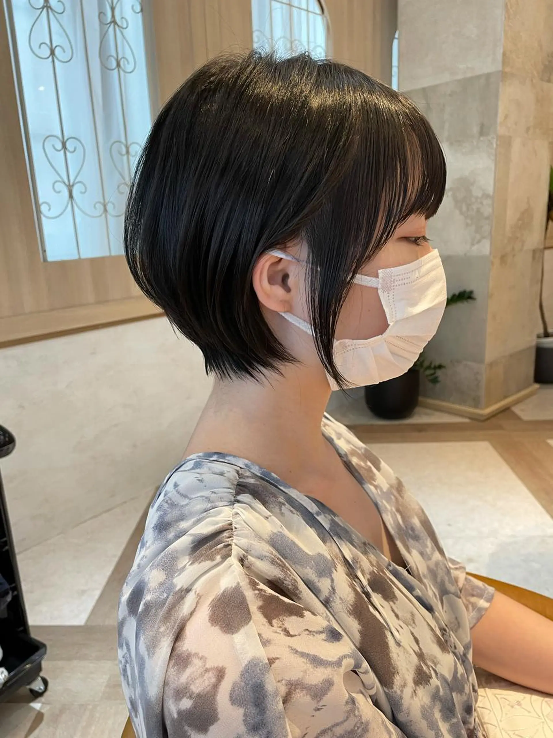 ショート 似合わせカット ショートヘア カット ヘアカラー トリートメント ヘッドスパ 韓国ヘア/髪質改善 /Harunaのヘアスタイル