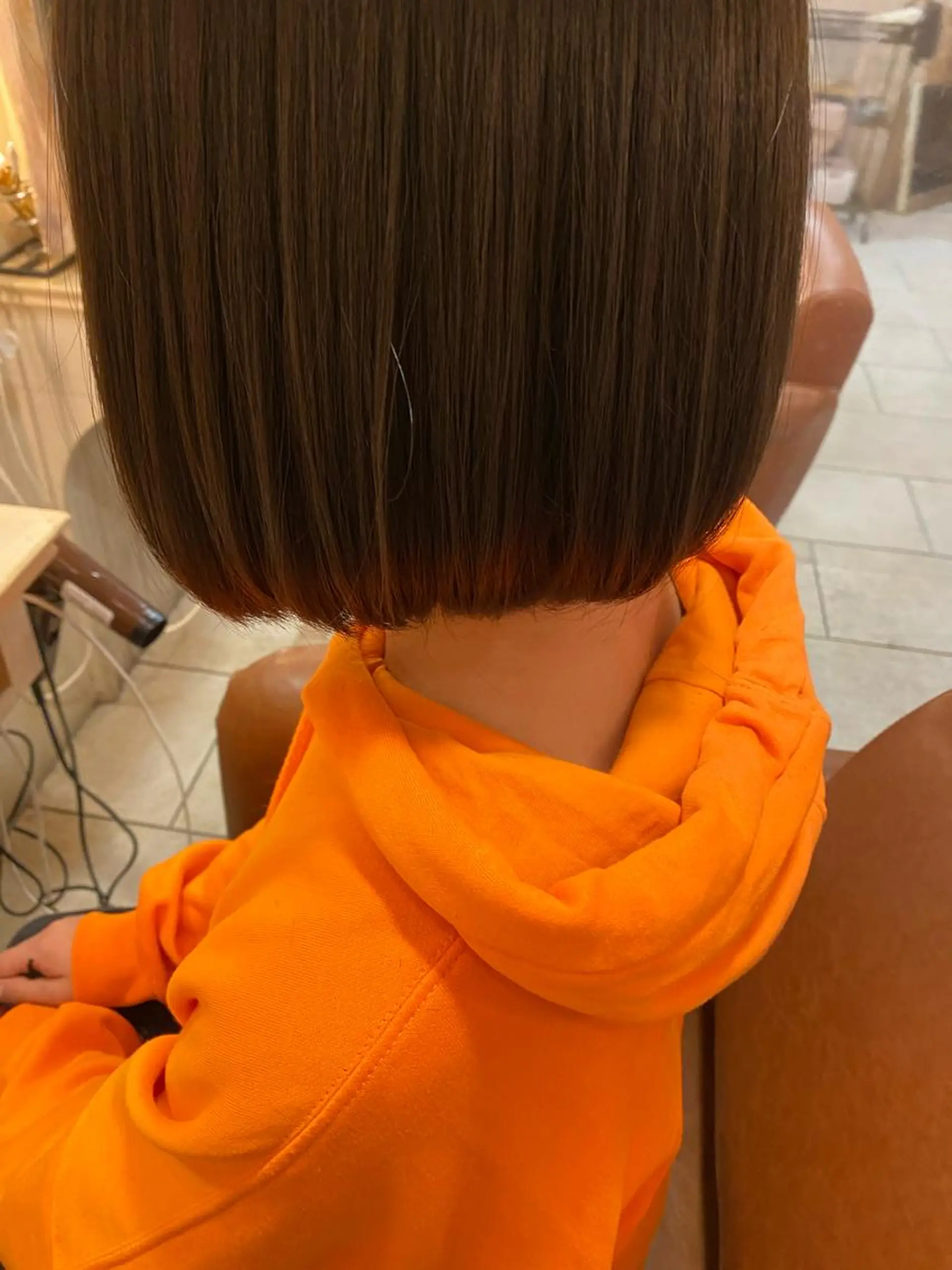 ショート 外ハネヘア amie by afloat(エイミーバイアフロート)所属・井上 日菜乃のヘアスタイル