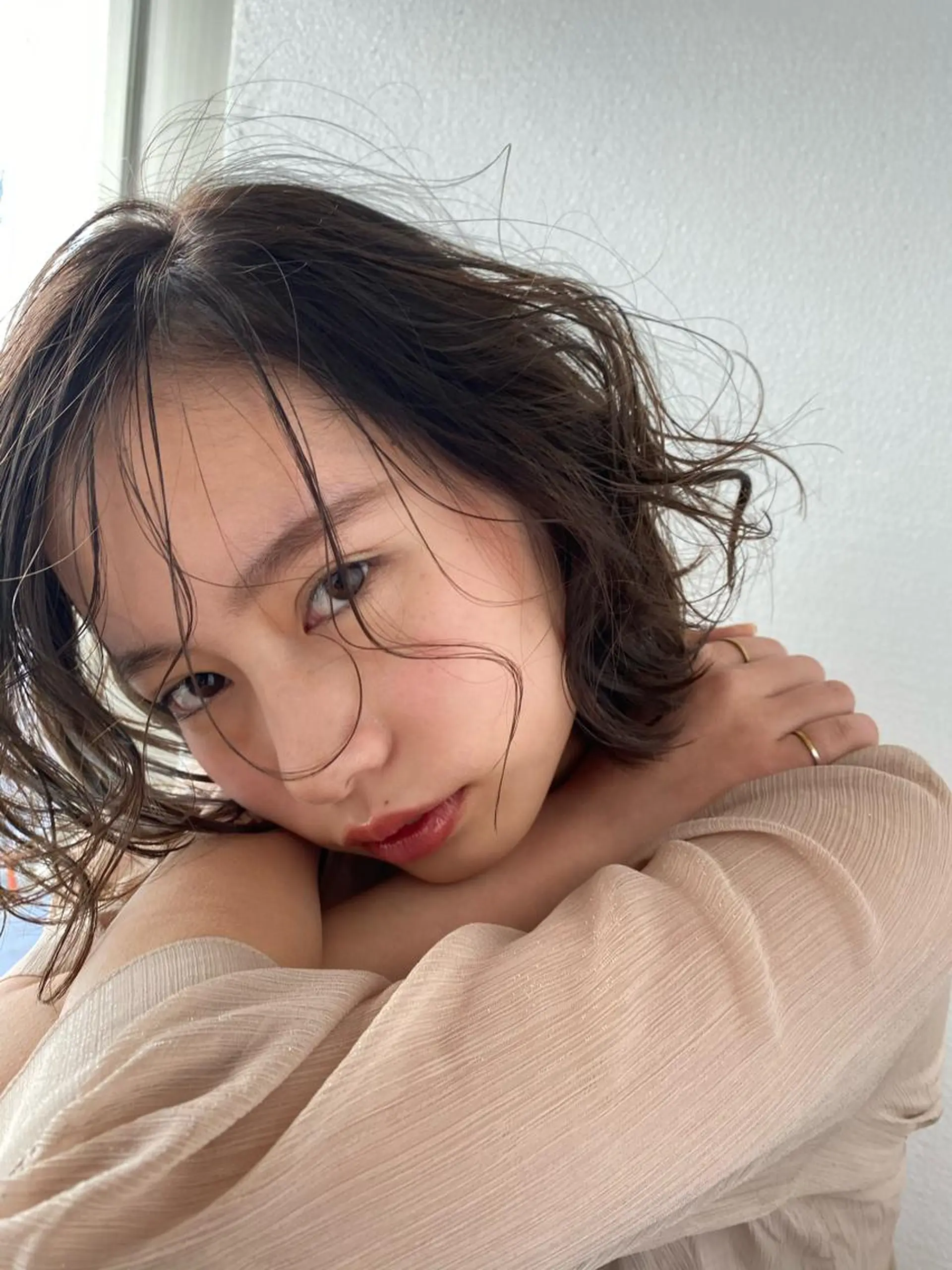 ショート カラー パーマ edA. 鎌倉のヘアスタイル