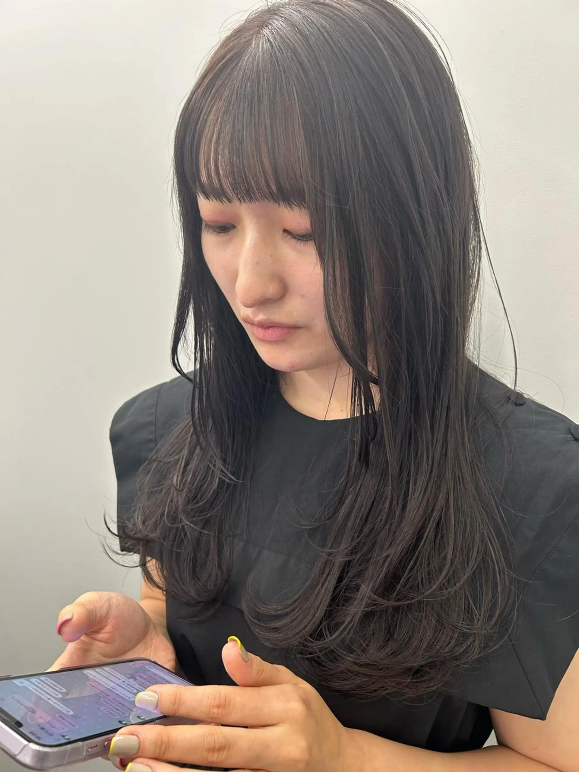 ロング カラー カット ヘアカラー トリートメント HANA ROCCO3rdのヘアスタイル