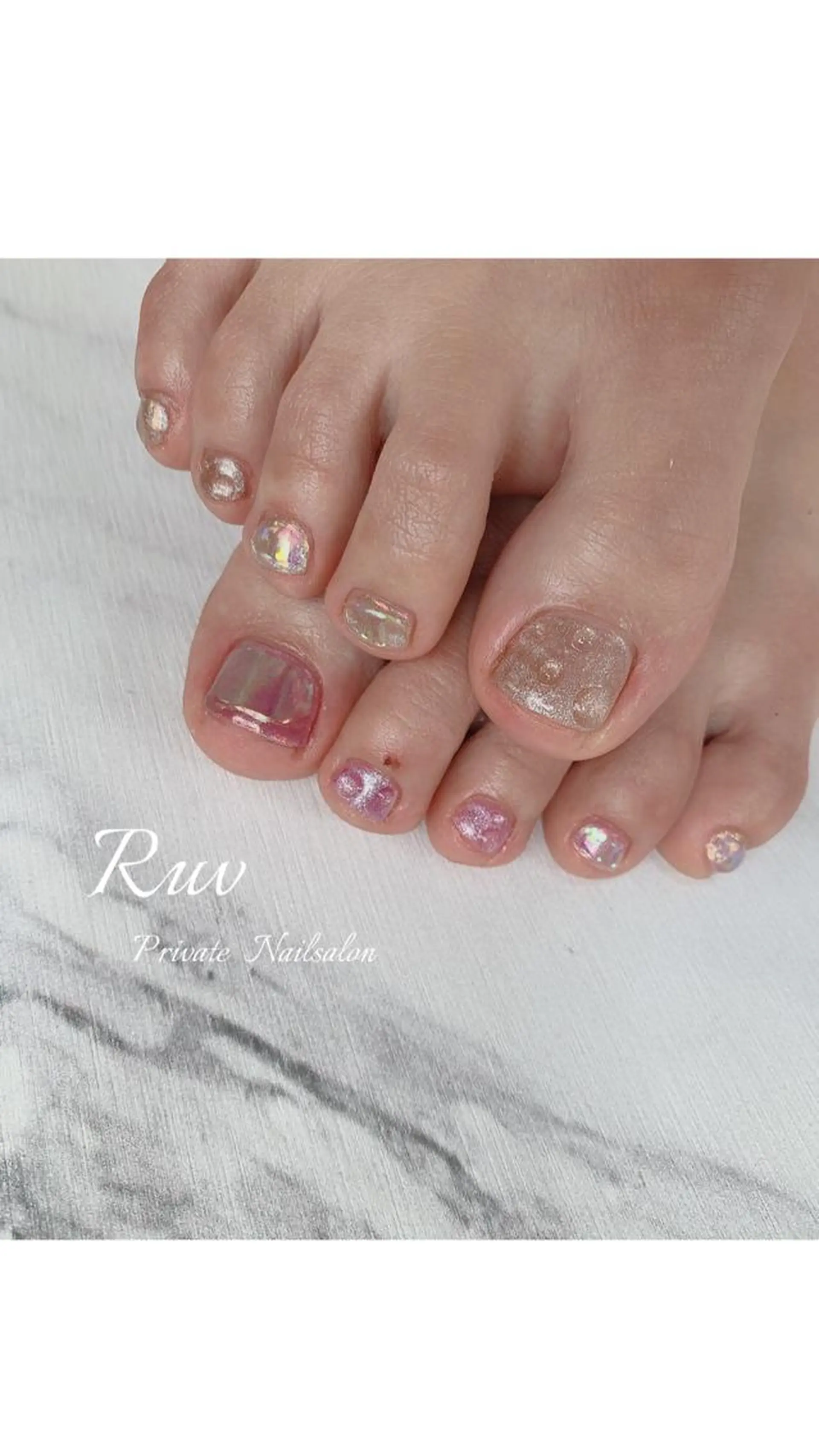 ネイル フットネイル プライベート ネイルサロン　ルヴのネイルデザイン