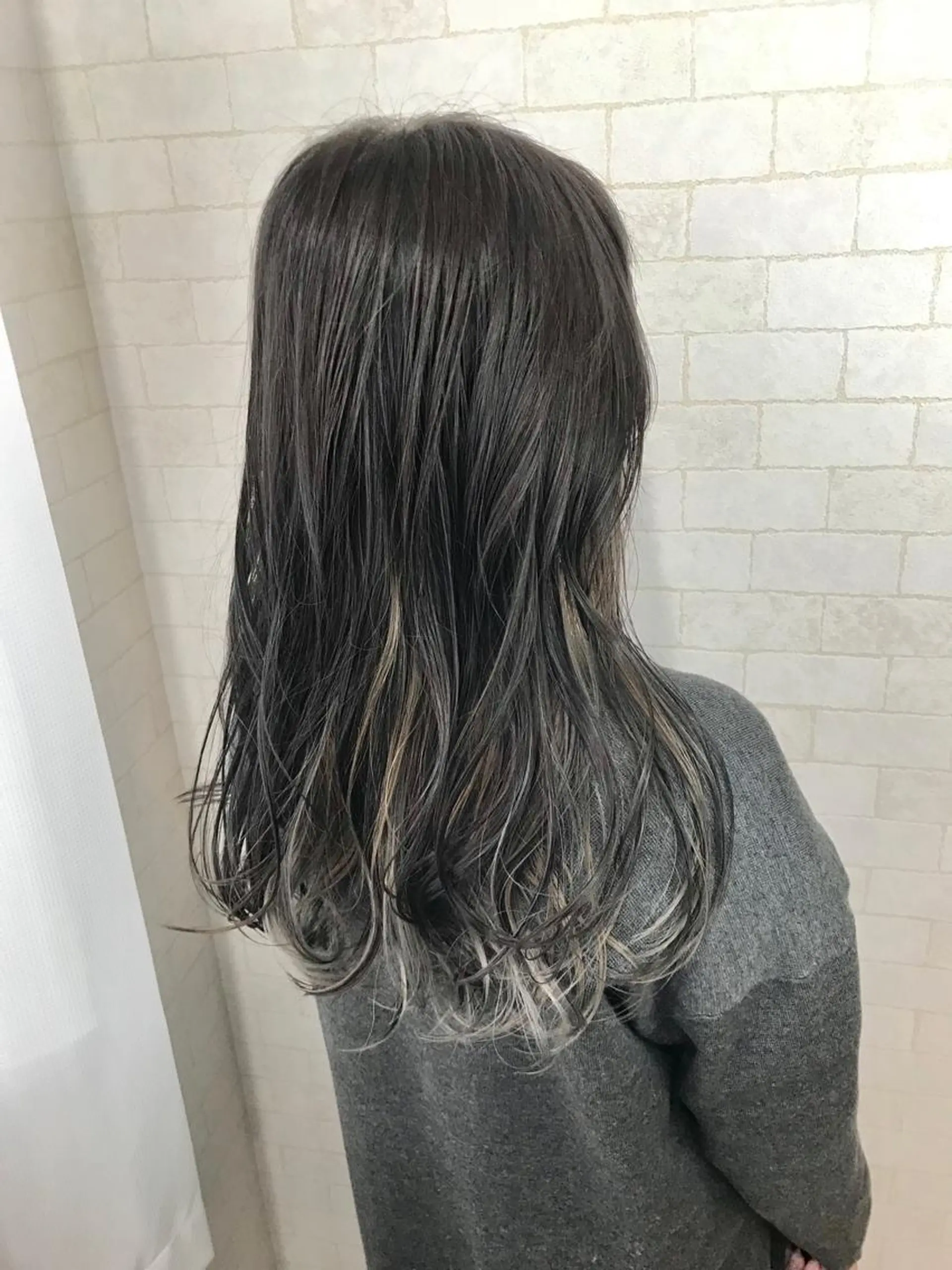 ロング カラー 神野 雅樹のヘアスタイル