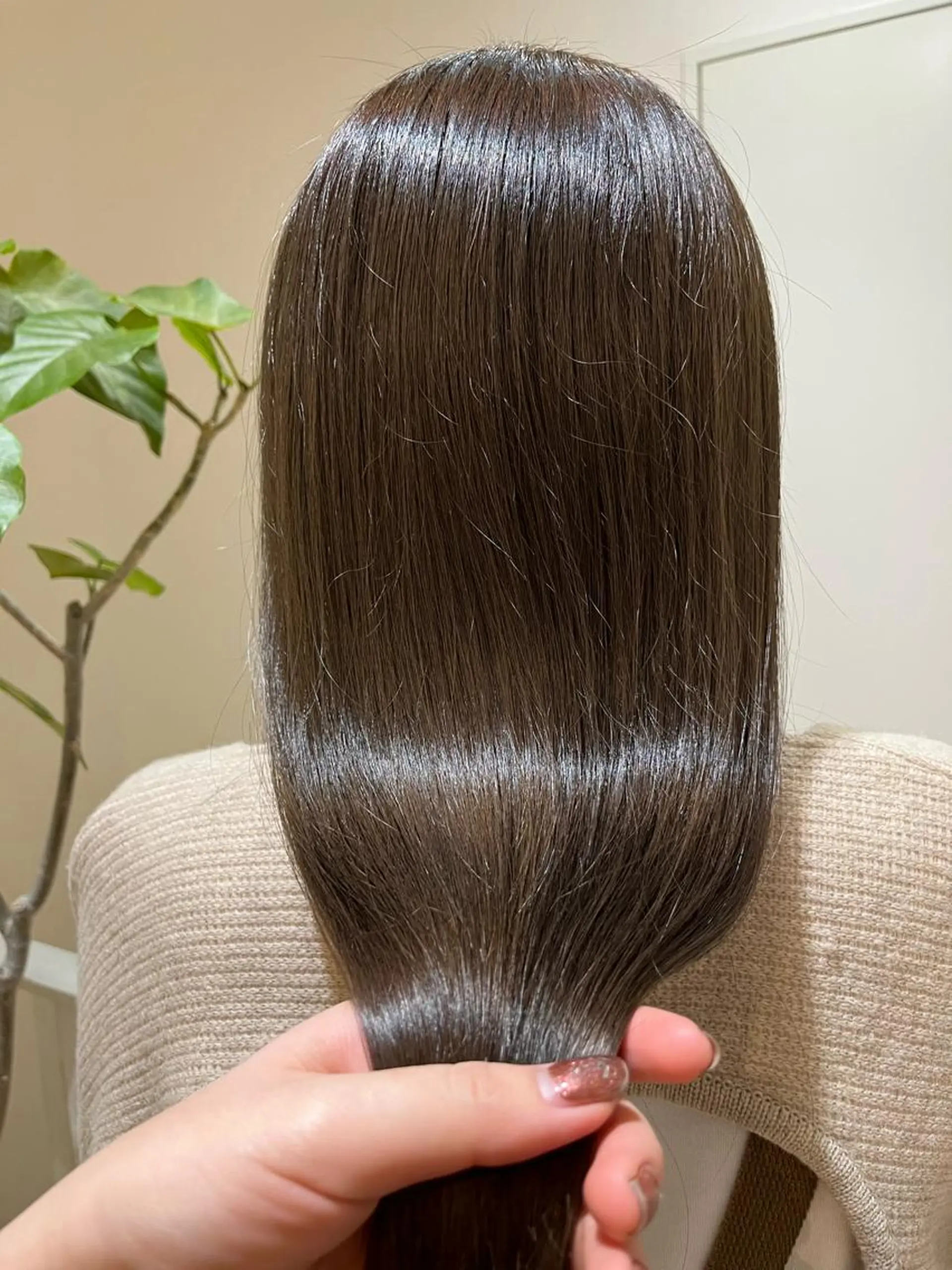 ロング パーマ ヘアカラー 暖色カラー/似合わせ カット/名古屋/辻のヘアスタイル