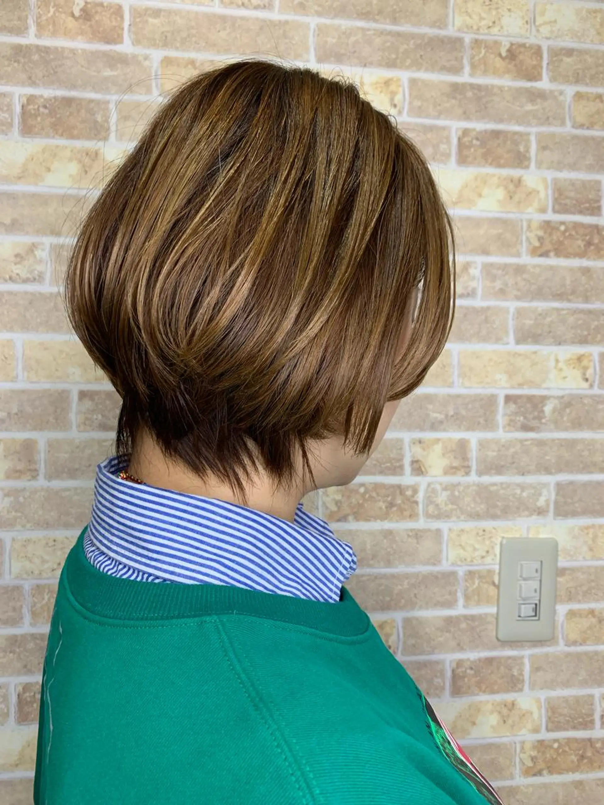 ショート カラー カット ヘアカラー 再現性ショートボブ 木又克美のヘアスタイル