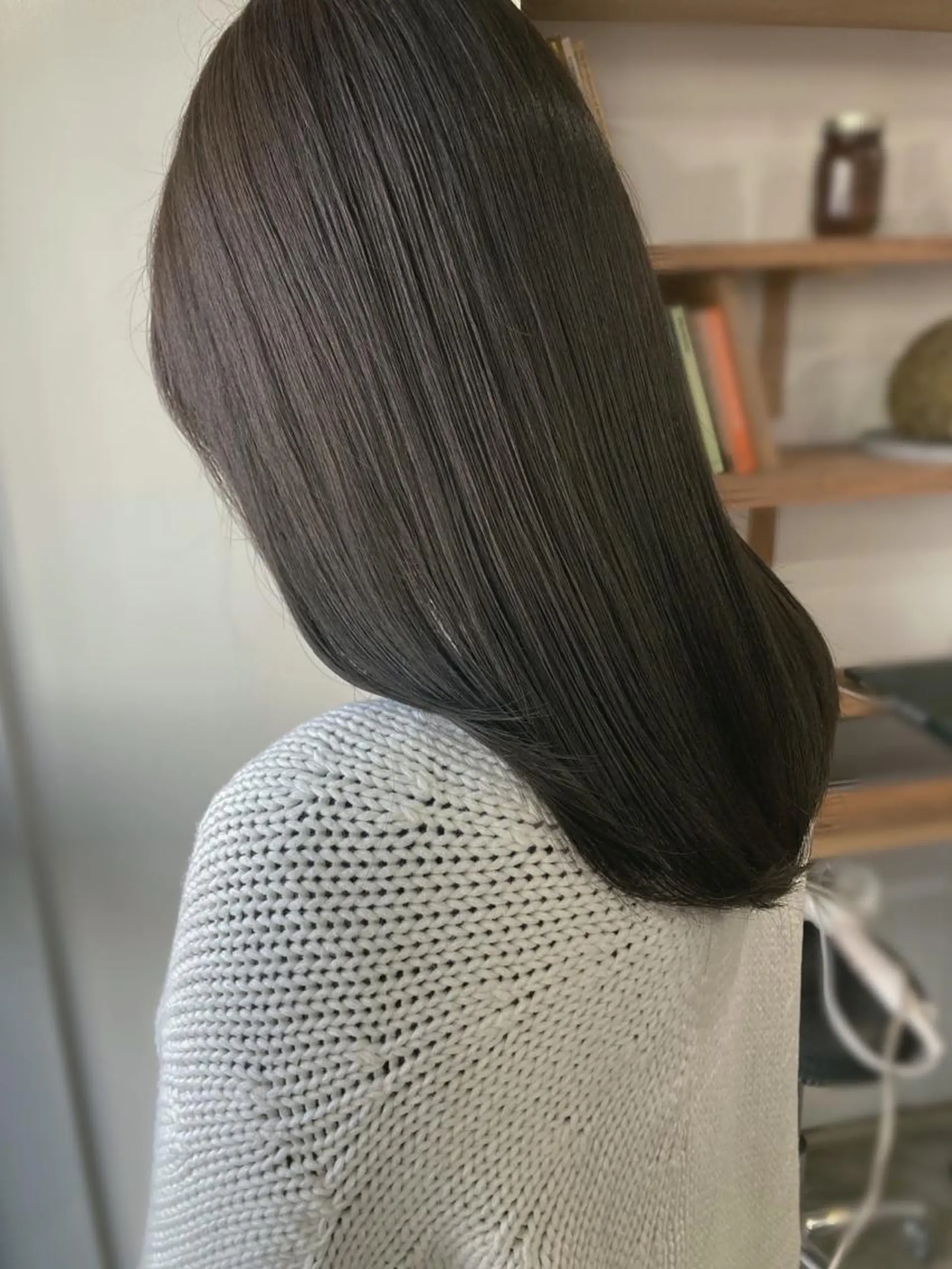 ミディアム 髪質改善 roka ノゾミのヘアスタイル