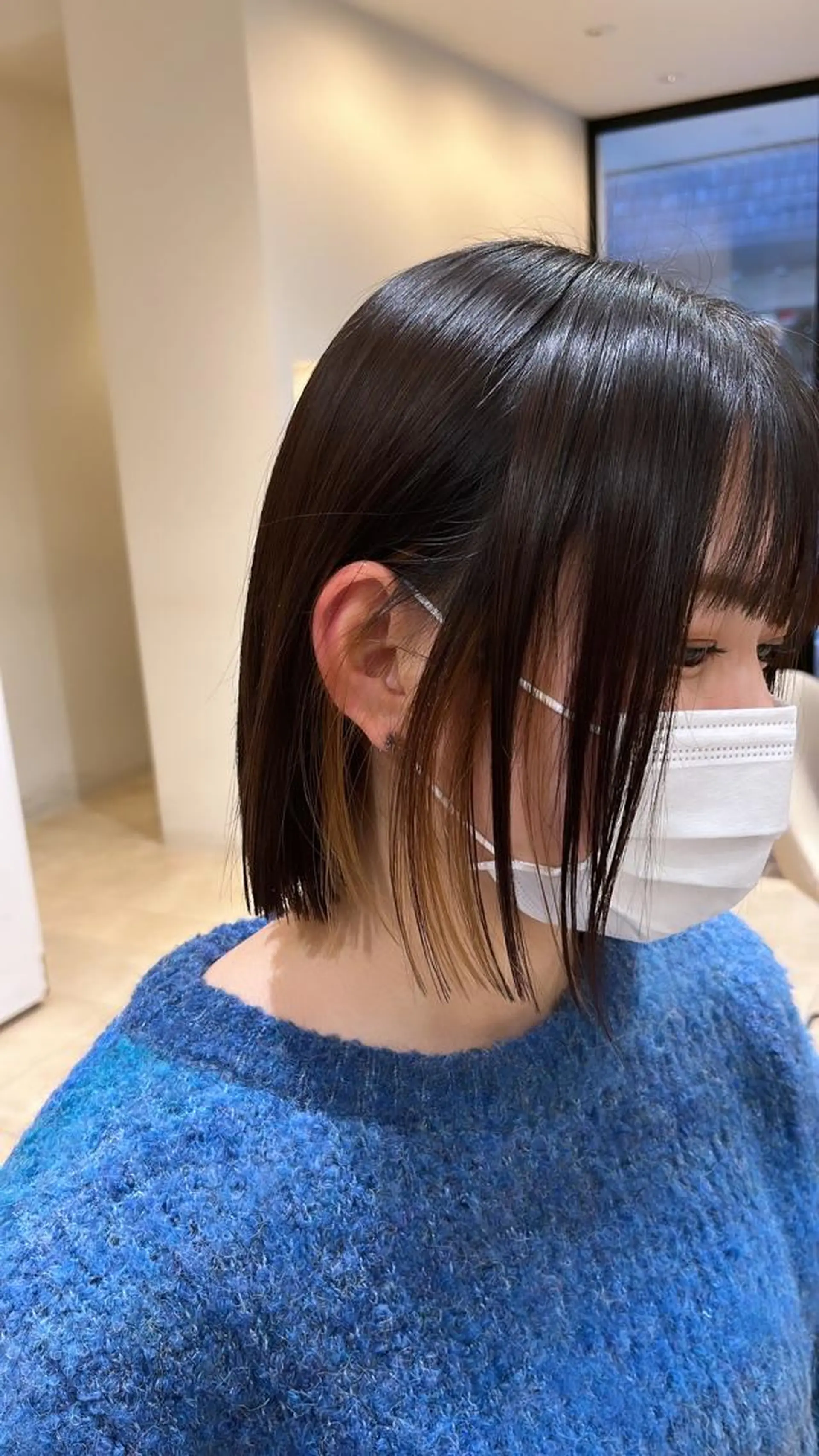 髪の修復専門サロン　hair place VIVE所属・KOTA / ハイトーン/髪質改善のヘアスタイル