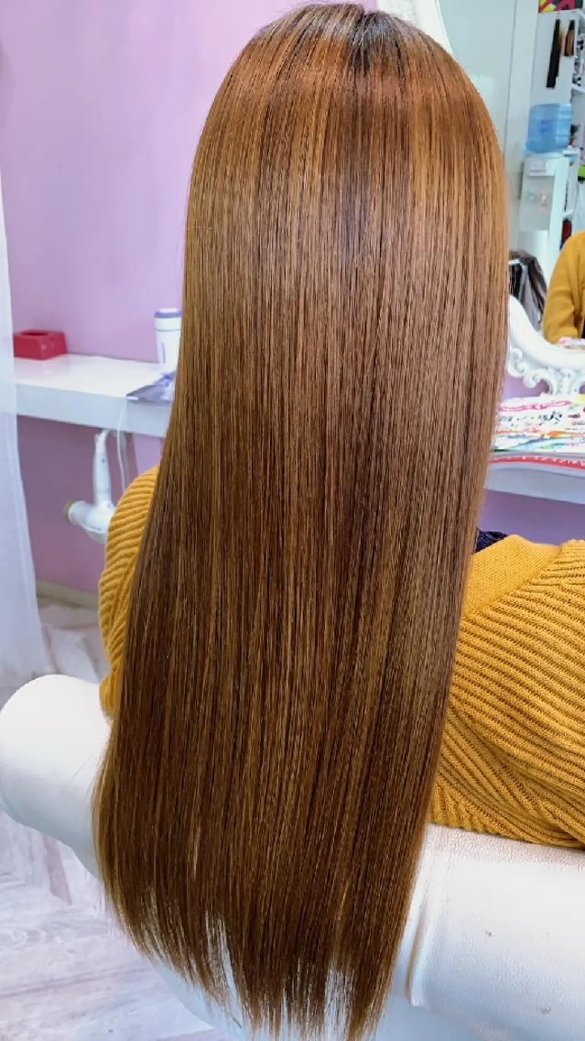 ロング カラー ナカシマ  アユミのヘアスタイル