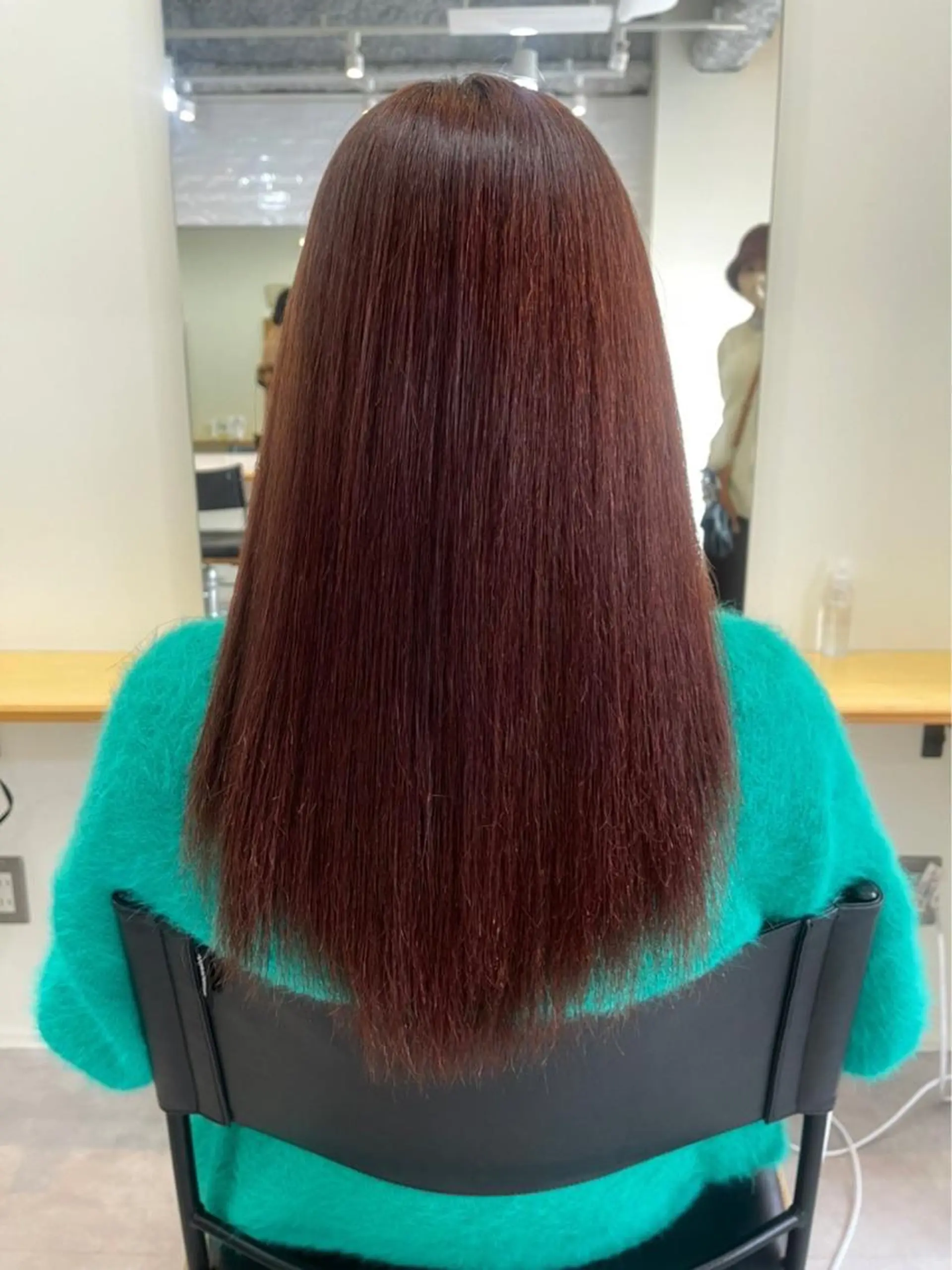 ロング カット KAZUKI新宿 カット　パーマのヘアスタイル