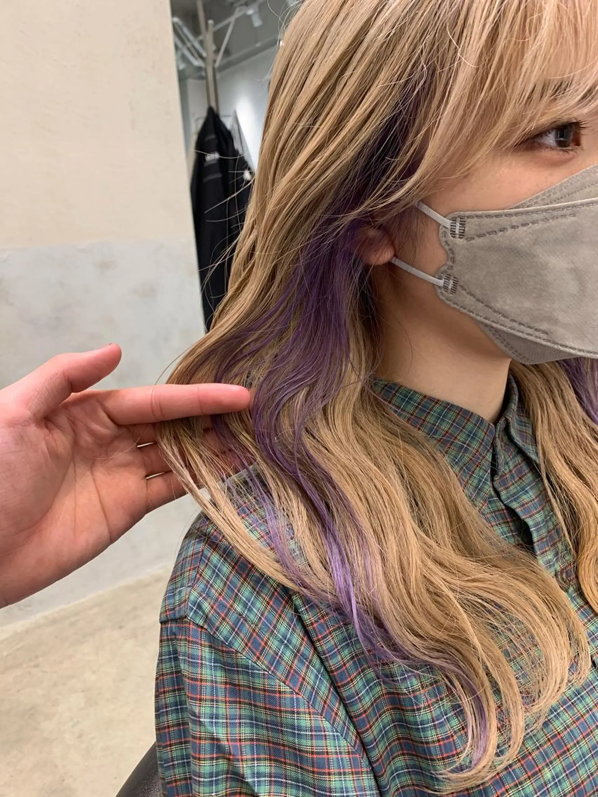 ロング カラー ヘアカラー トリートメント ヘアセット 【海外風カラー】 ⭐︎DEAN名駅店☆のヘアスタイル