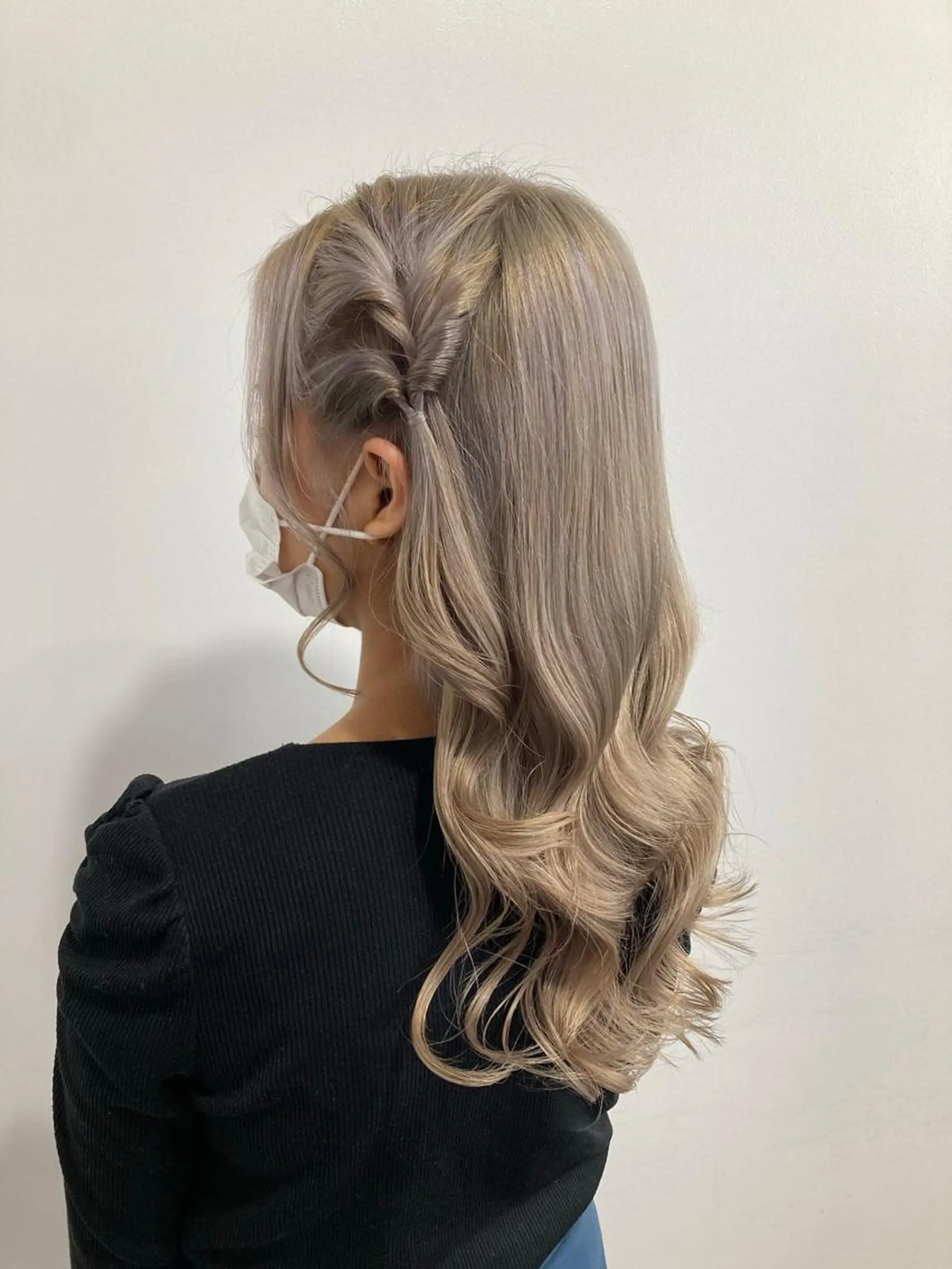 ロング MiRI💜地毛級 エクステ✖似合わせ技のヘアスタイル