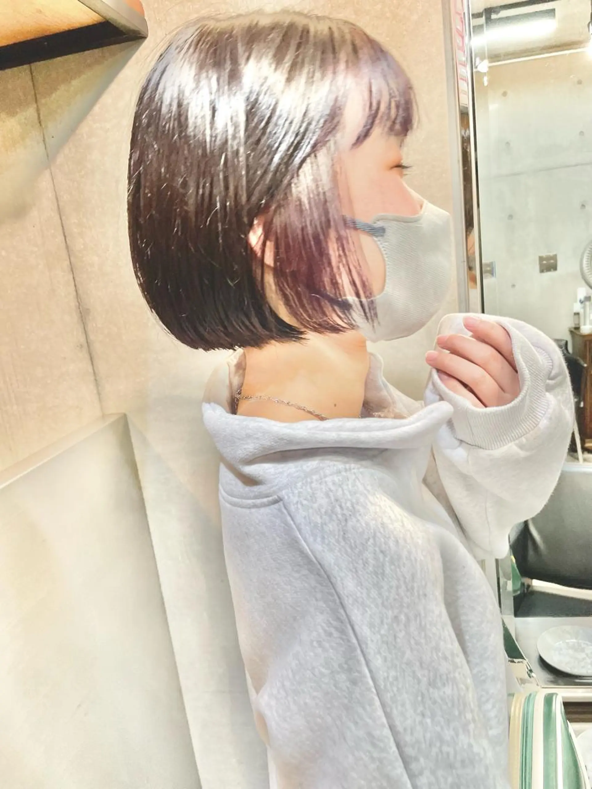 ショート カラー ショートボブ ハンサムショート アディクシーカラー イヤリングカラー ハイライトカラー カット ヘアカラー トリートメント ショートボブ縮毛矯正 髪質改善のプロ山道潤のヘアスタイル