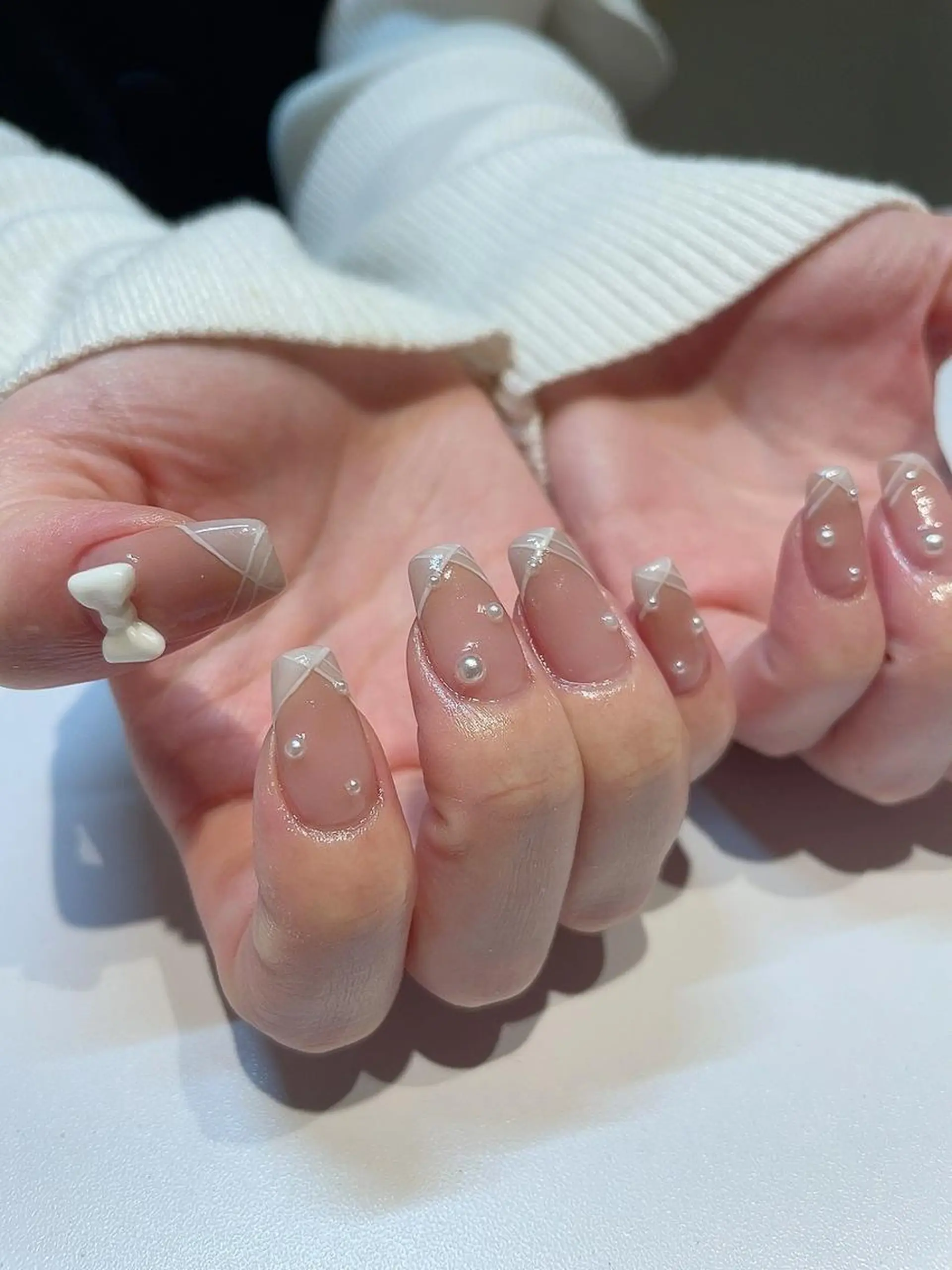 ネイル マツエク・マツパ ハンドネイル miu nail所属・MIUNail YUMIのネイルデザイン
