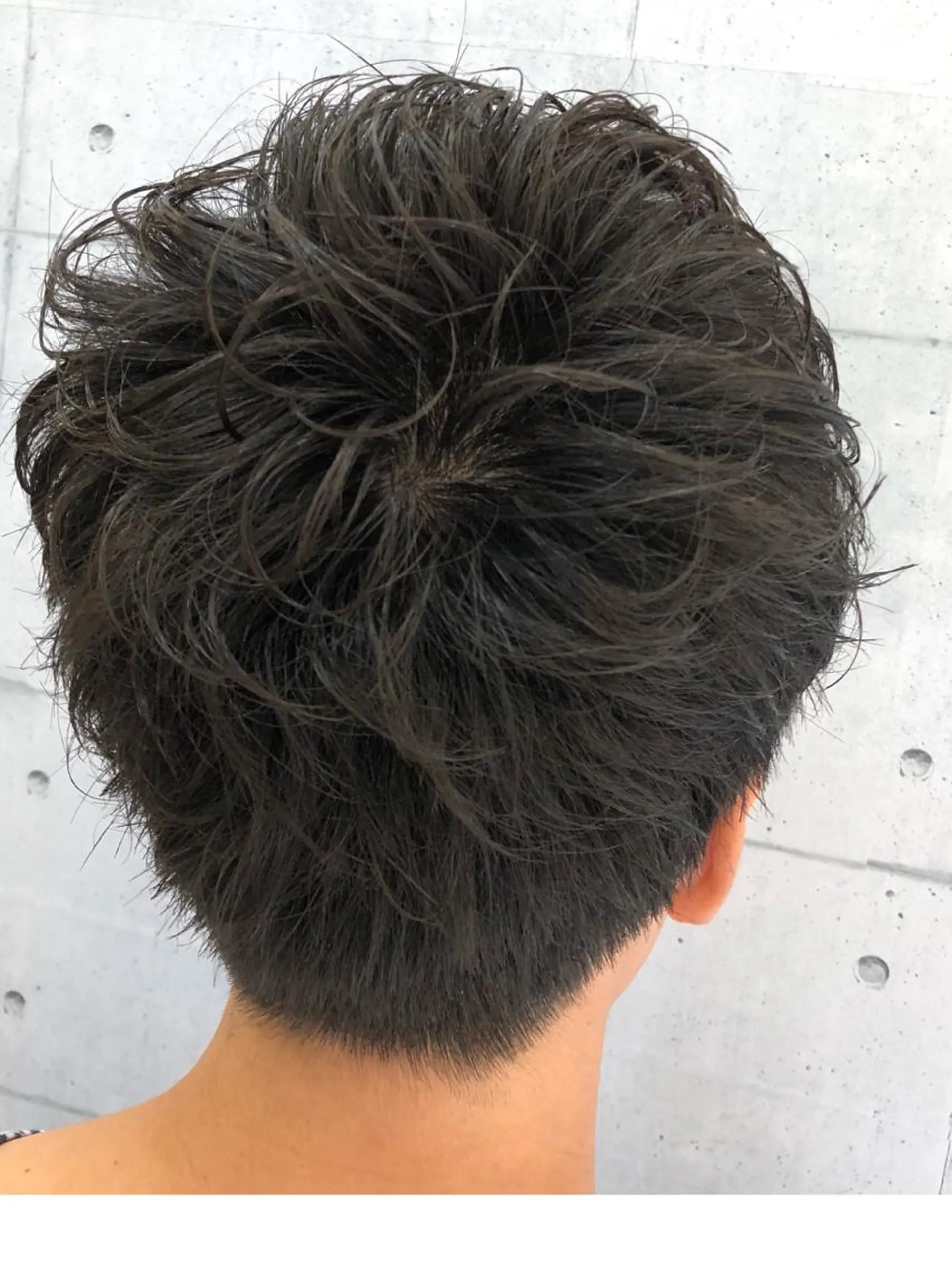 ショート メンズ メンズパーマ 刈り上げ ショートヘア 北脇 健治のヘアスタイル