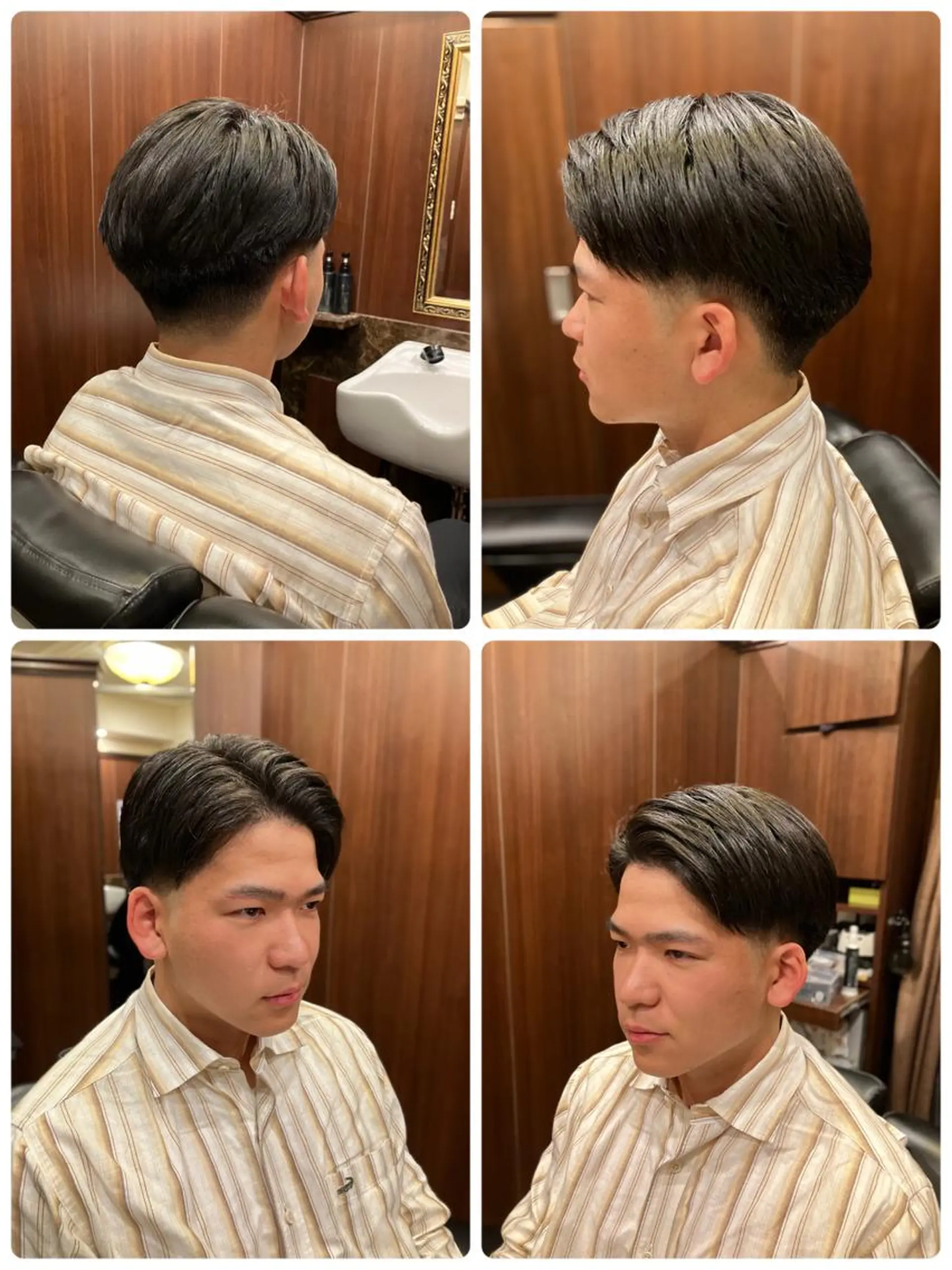 ショート BroTokyo Barbershop 銀座店所属・大河 たいがのヘアスタイル