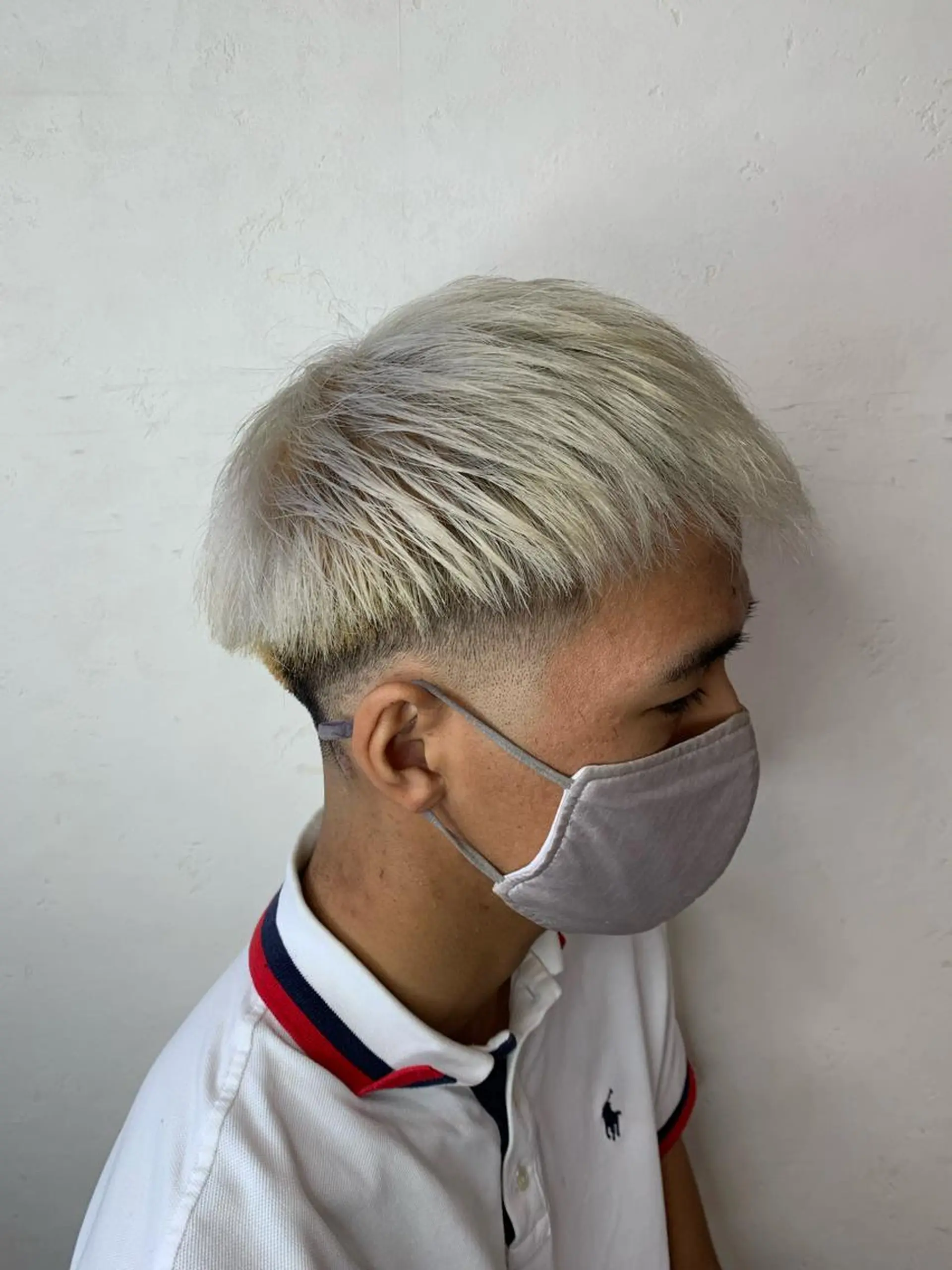 ショート カット ヘアカラー トリートメント CECIL hair なんば店所属・メンズパーマ 艶髪☆店長☆有馬のヘアスタイル