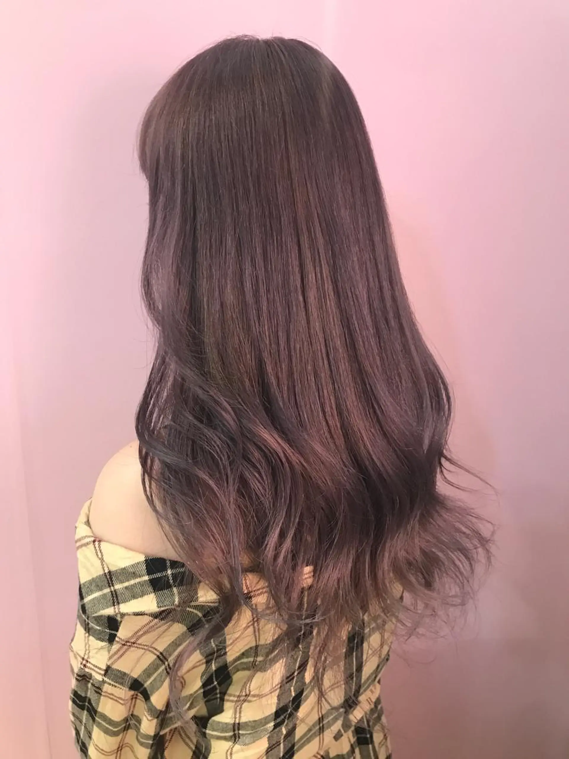 ロング 💎馴染むエクステ ×カラーTOMO💎のヘアスタイル