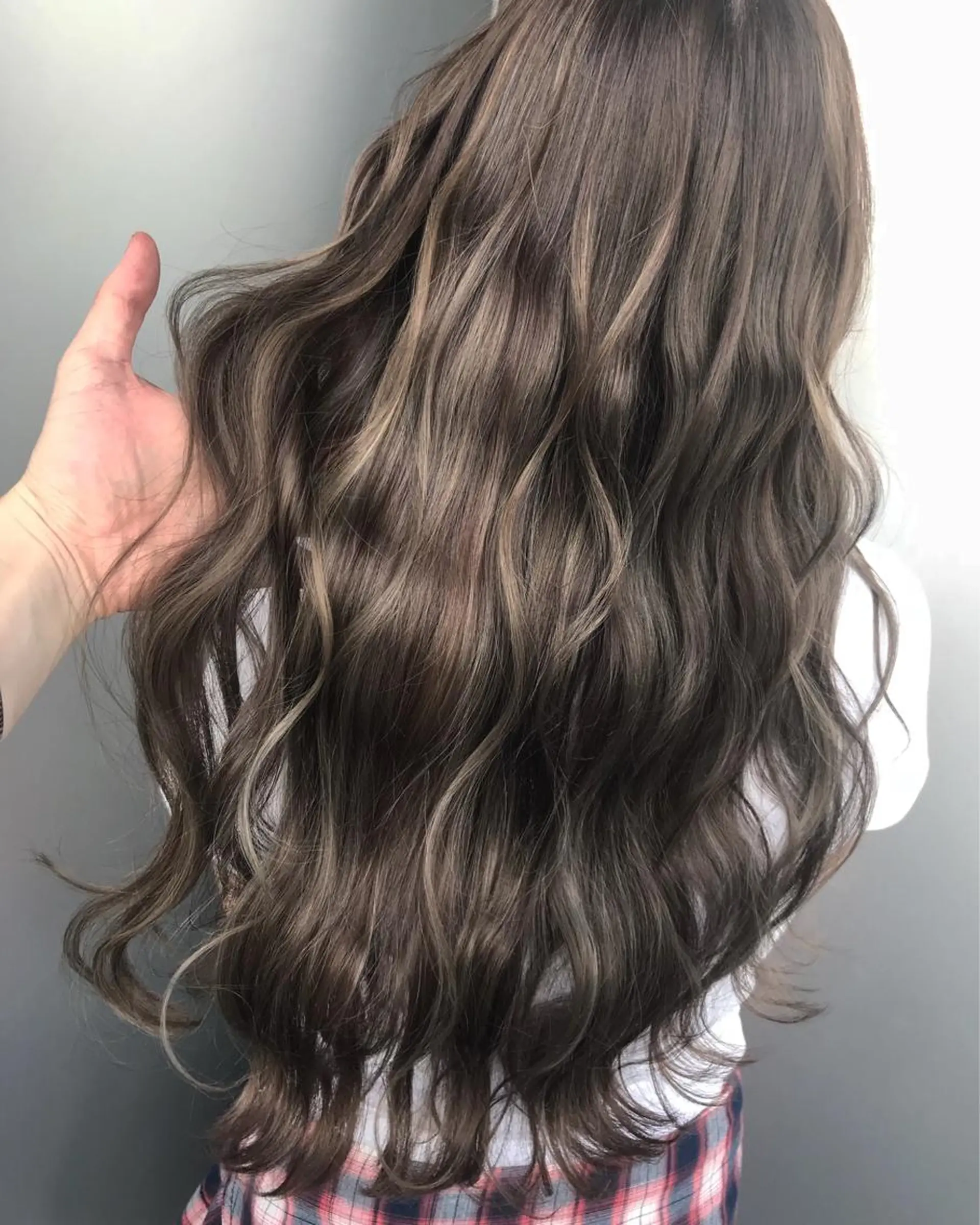 ロング カラー ヘアアレンジ 【公式】amble luxe池袋東口🩷のヘアスタイル