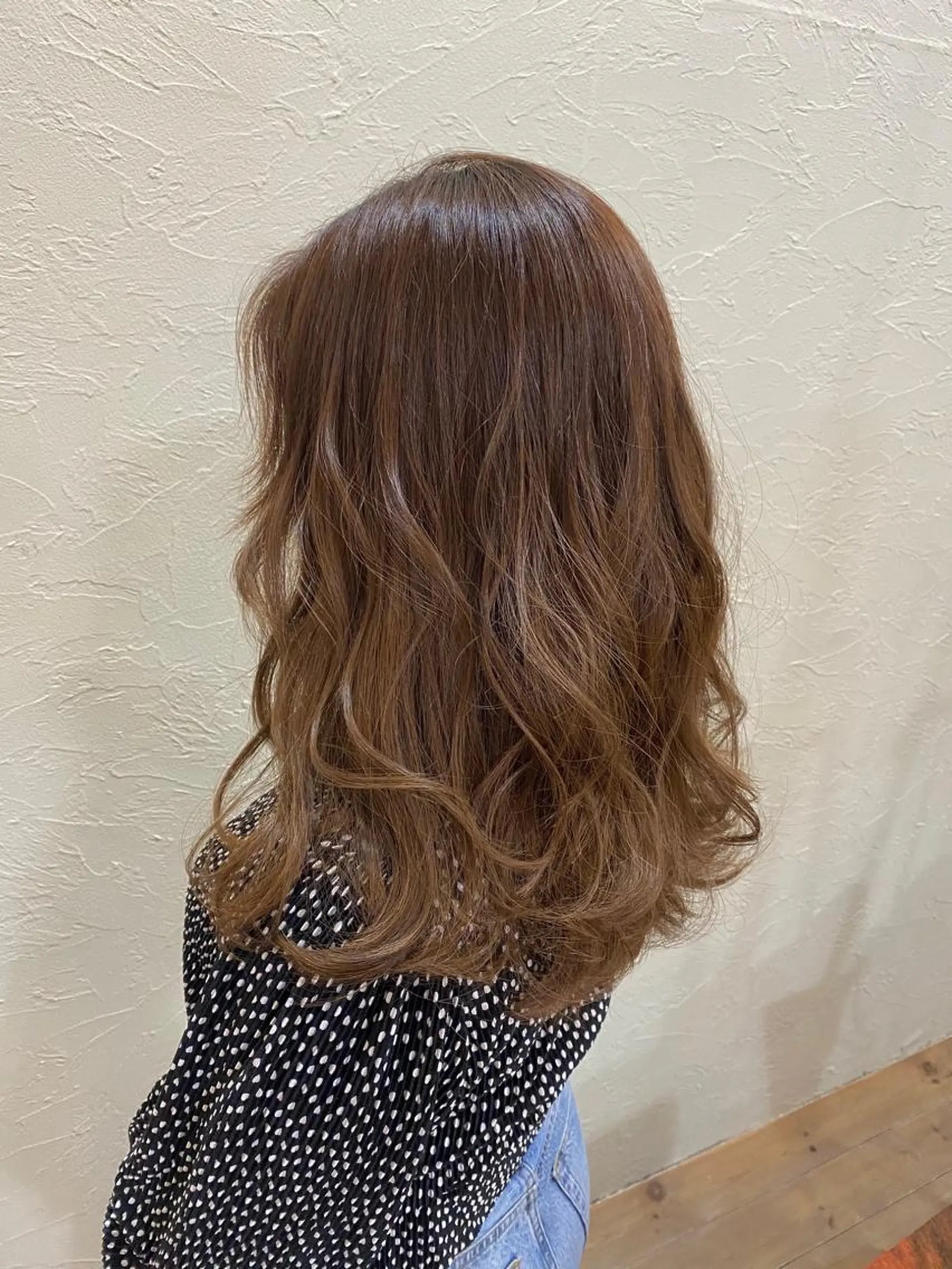 セミロング ヘアアレンジ レイヤーカット カット ENIF ヤマグチアツコのヘアスタイル