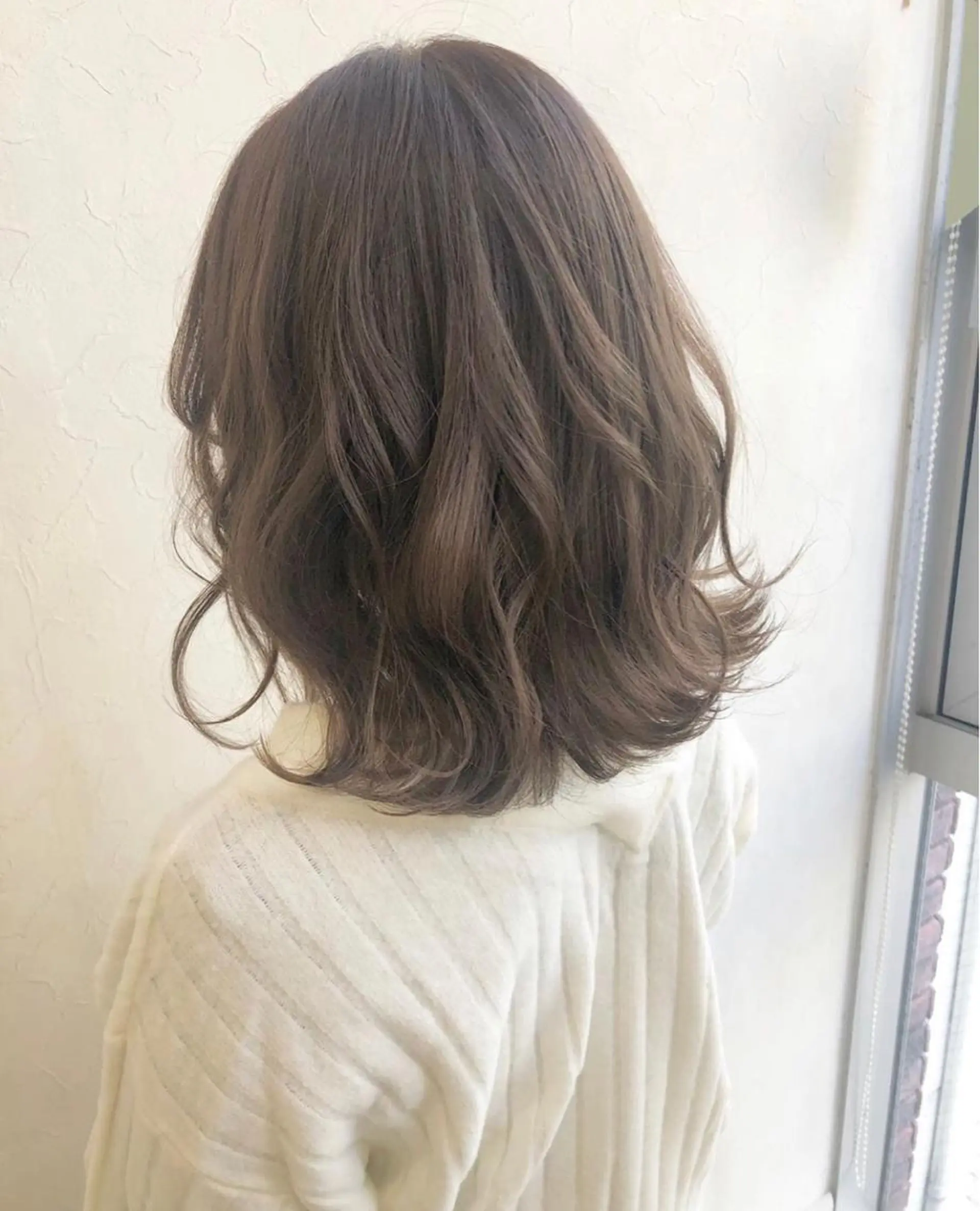 ミディアム カラー nakahara madokaのヘアスタイル