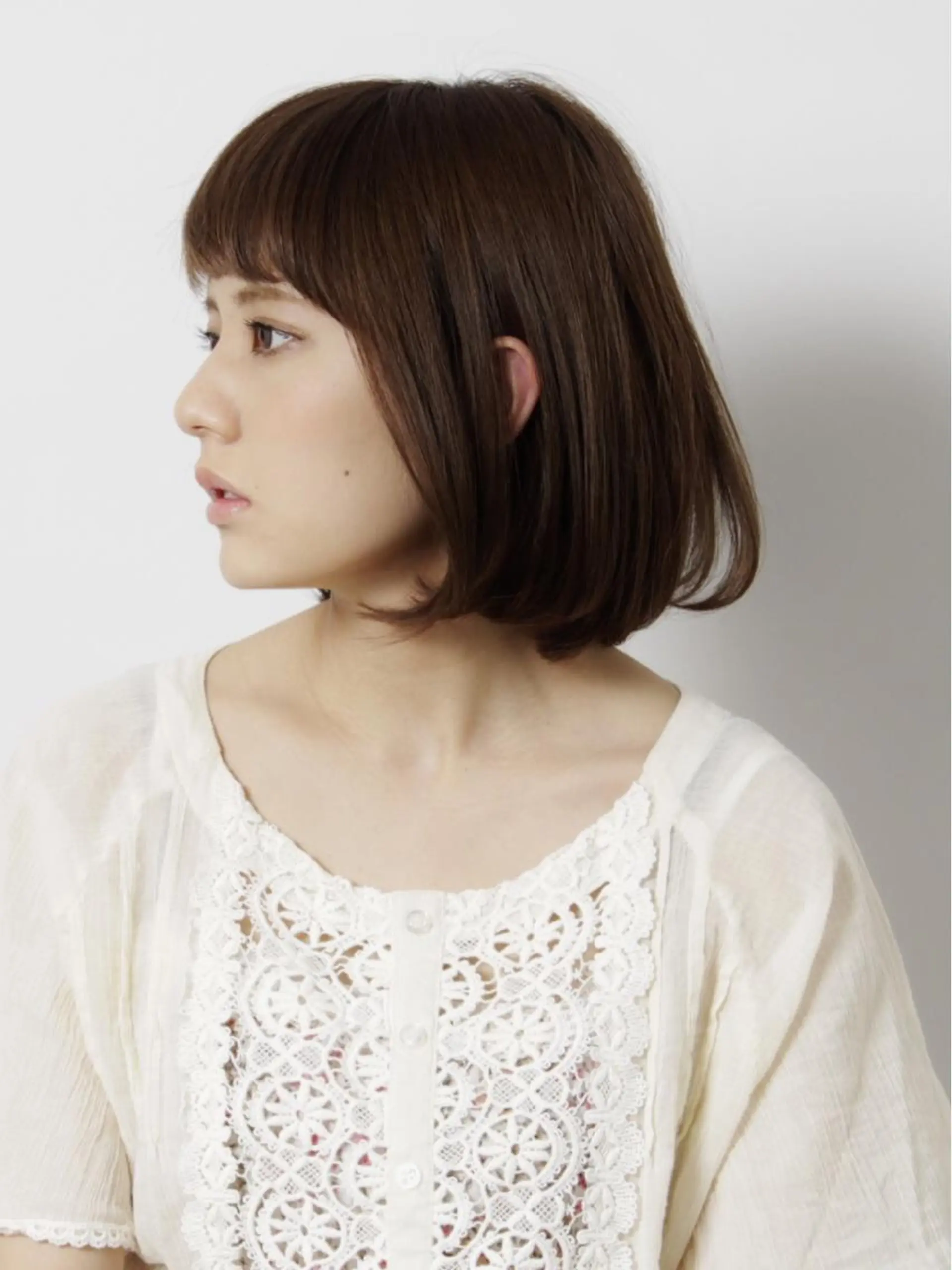 ショート ミディアム セミロング カラー 酒井 麻里のヘアスタイル