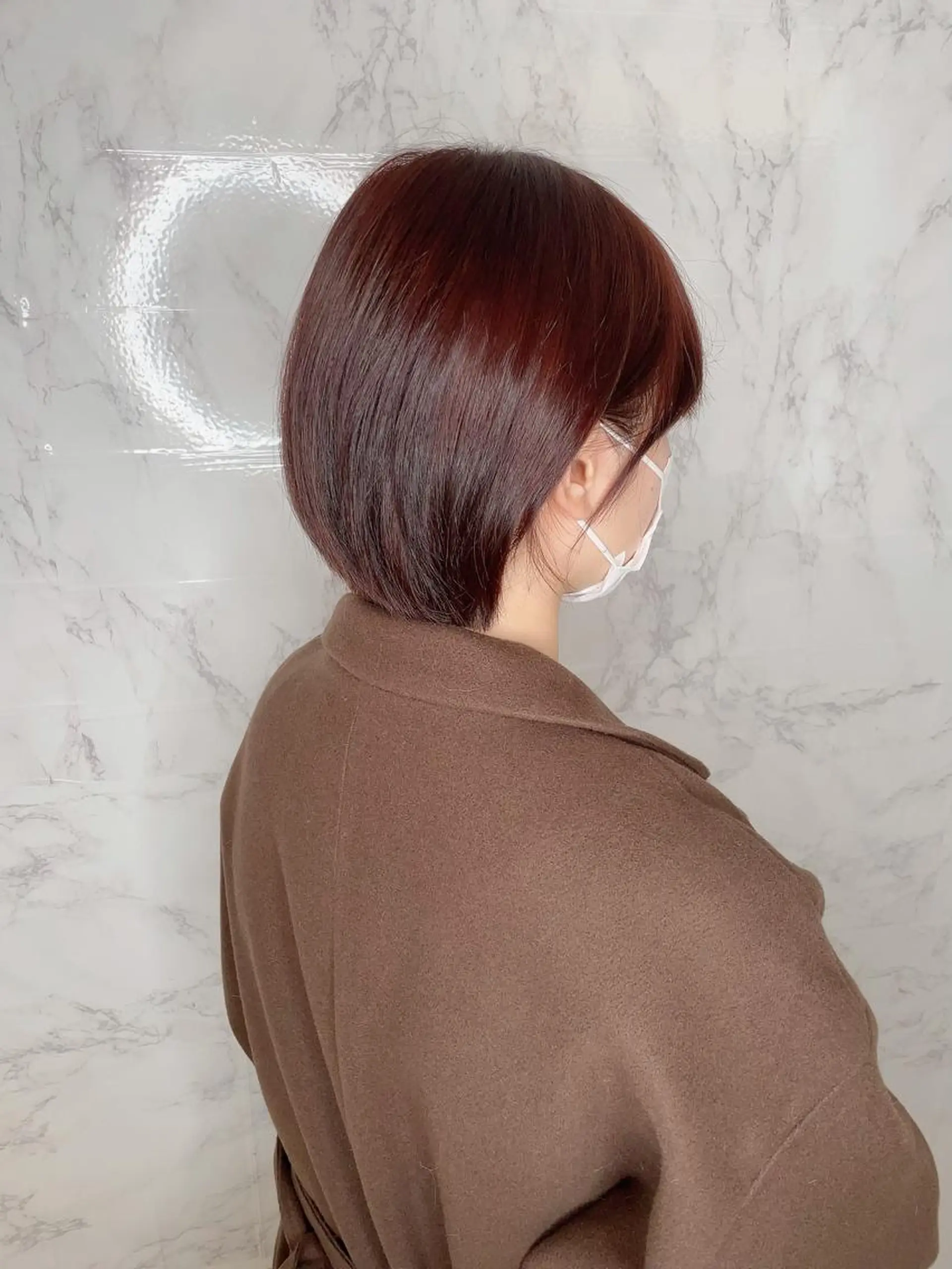 ショート カラー ボブ カット 🌼韓国ヘア🌼 田中義也のヘアスタイル