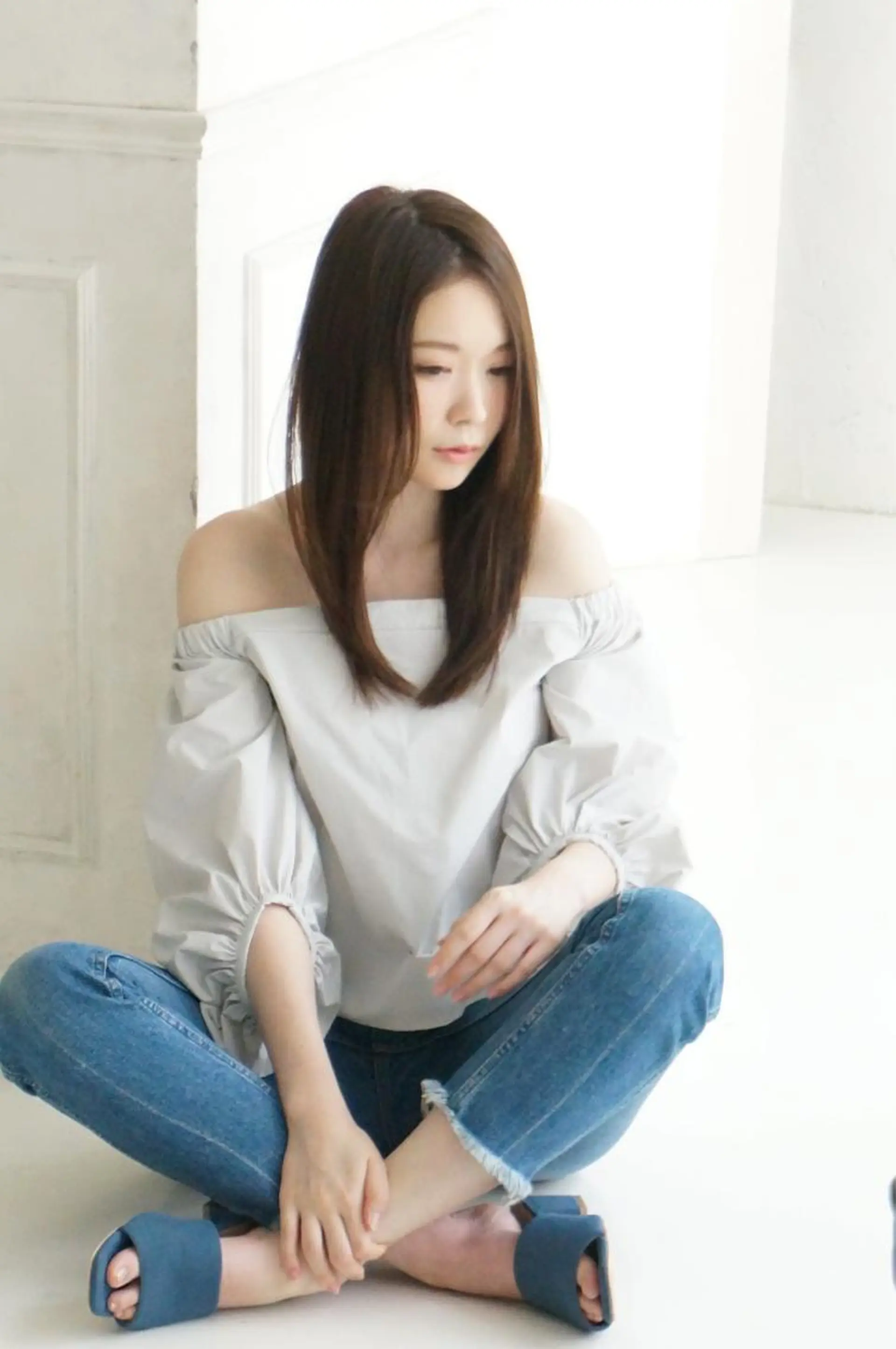 ロング カラー カット トリートメント 瀬尾 加寿馬のヘアスタイル