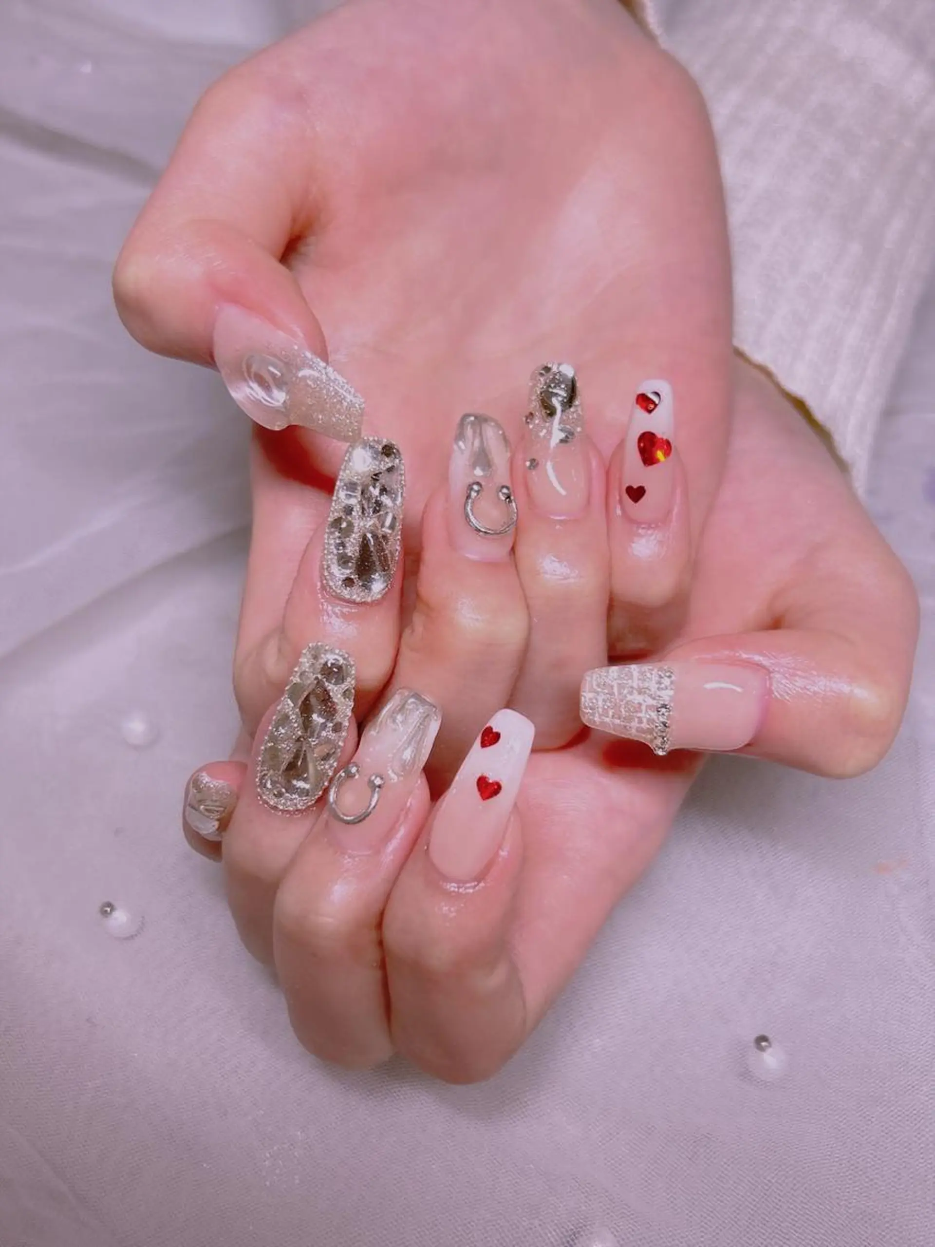 ネイル 長さだし専門店 M2　rikaのネイルデザイン