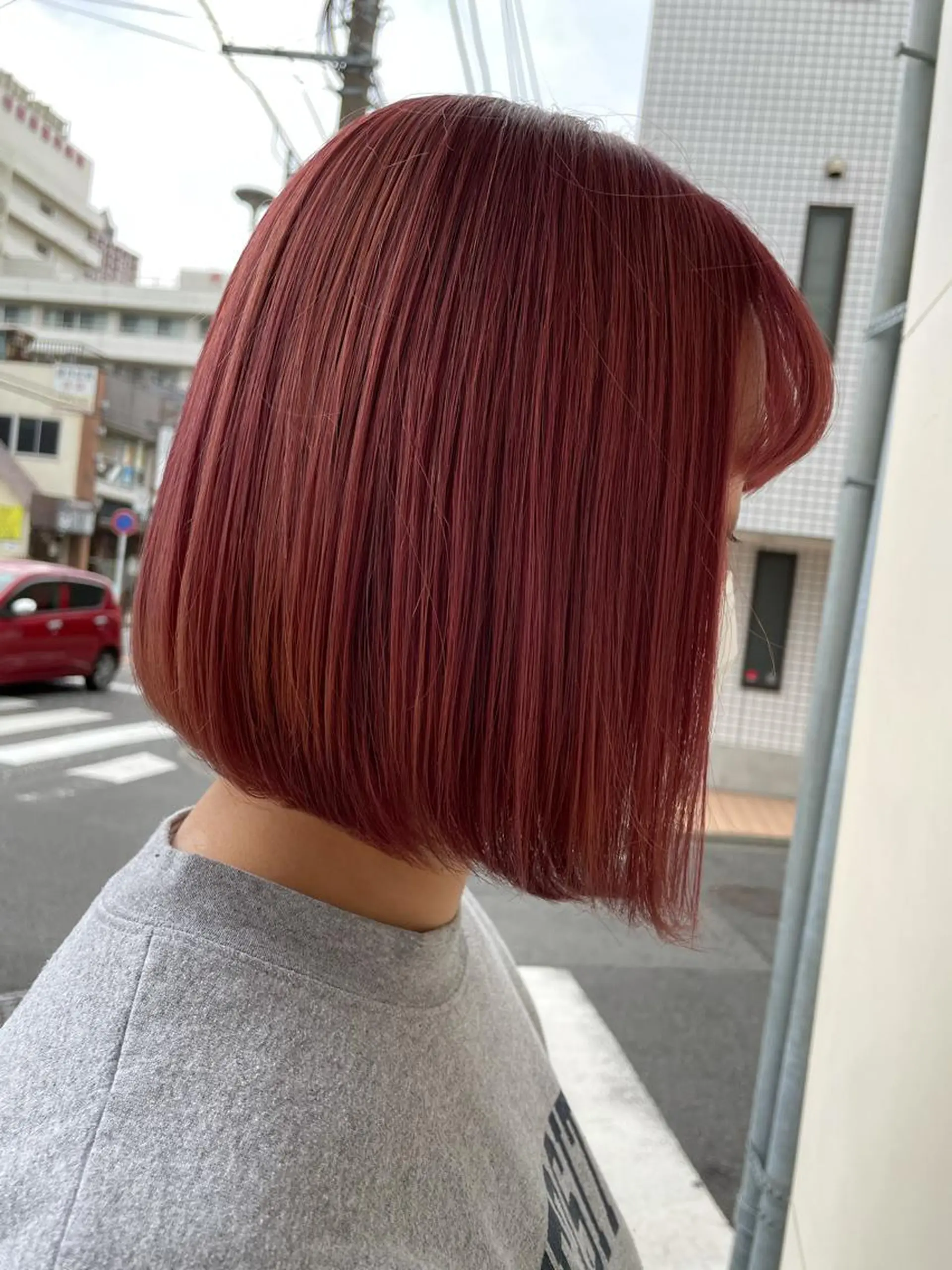 カラー ヘアカラー トリートメント ヘアセット Lapis❤️‍🔥 HAZUKIのヘアスタイル