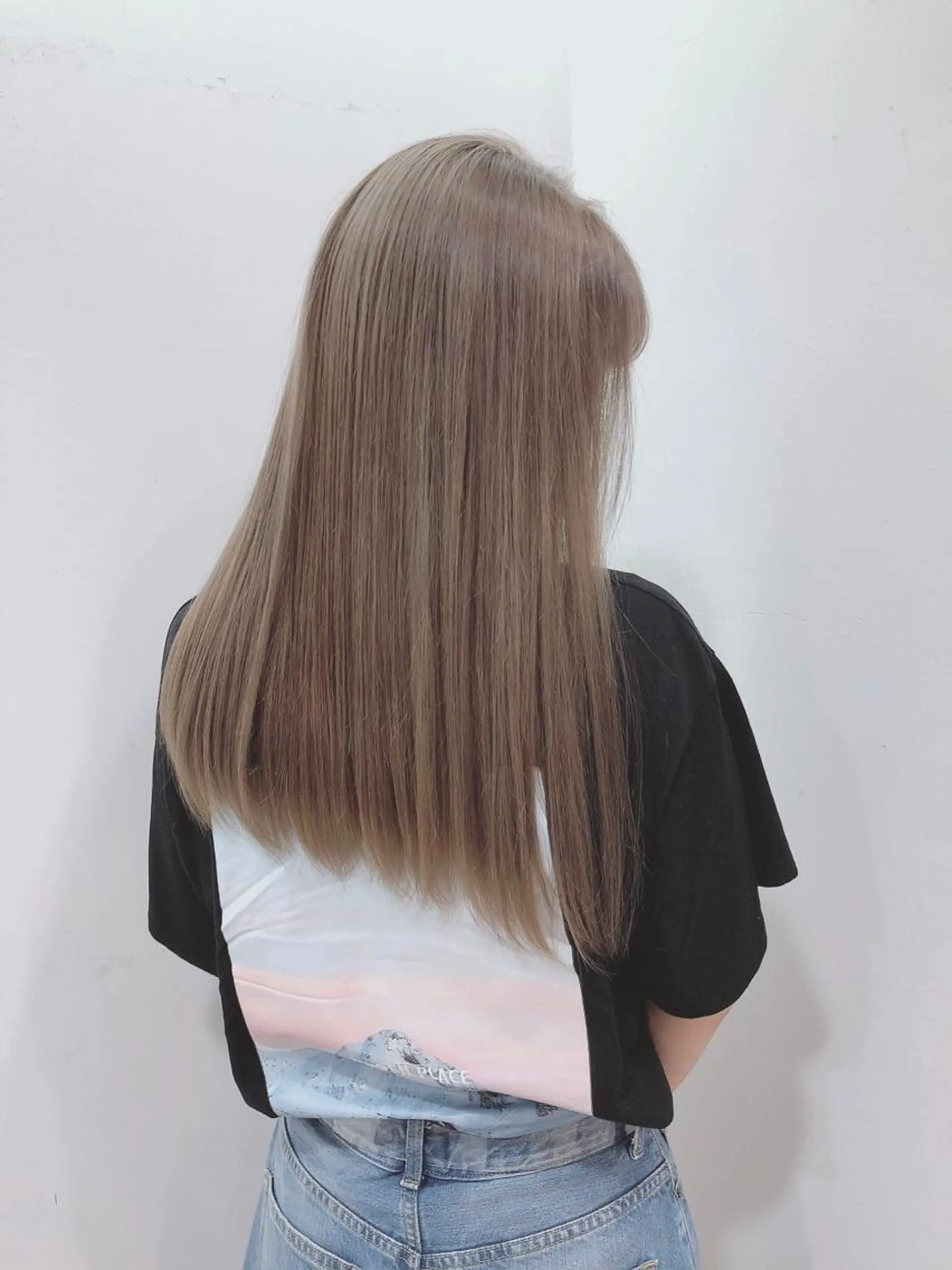 ロング カラー ブリーチ ヘアカラー 🤎ベージュカラー/ 髪質改善/山岸🤎のヘアスタイル