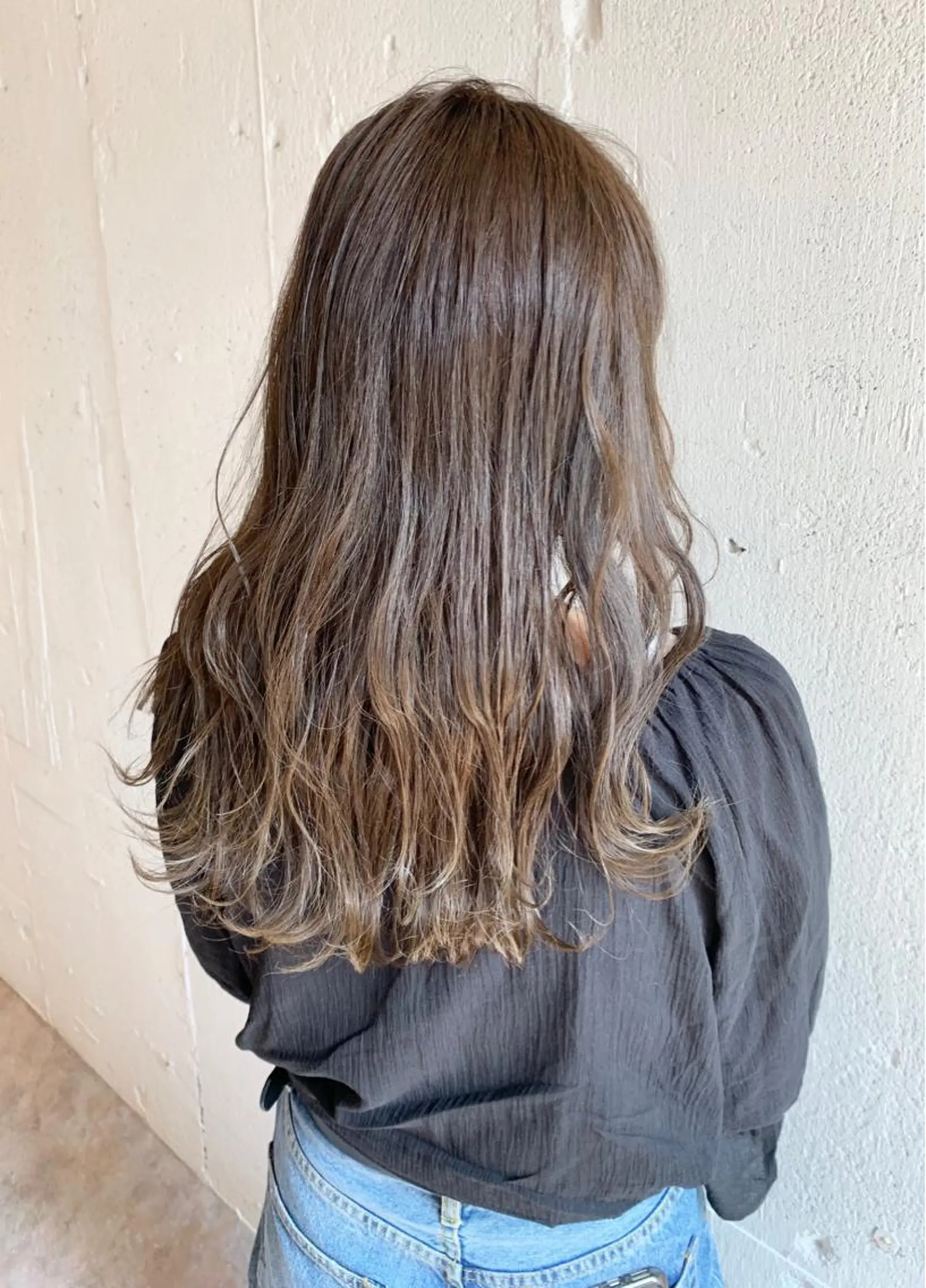 ロング カラー アッシュ 💈平島 拓也💈のヘアスタイル