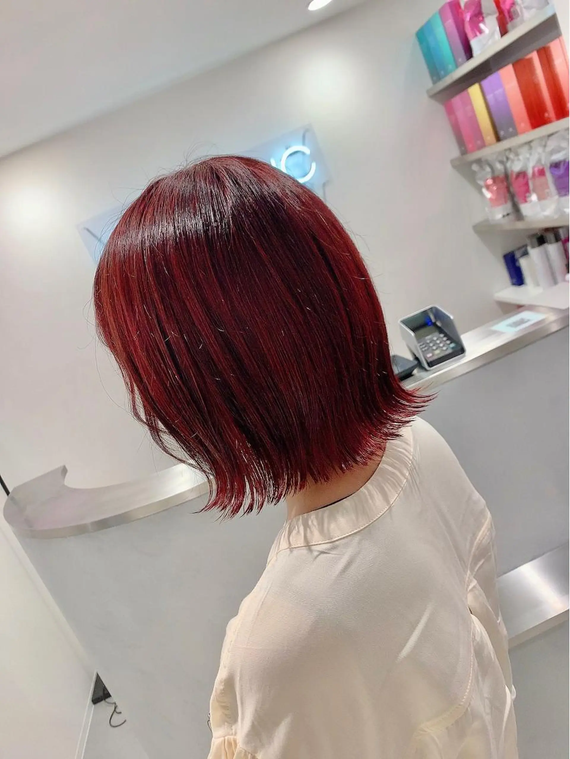 ミディアム Iris所属・ハイトーン特化サロン 💎MOCA💎のヘアスタイル