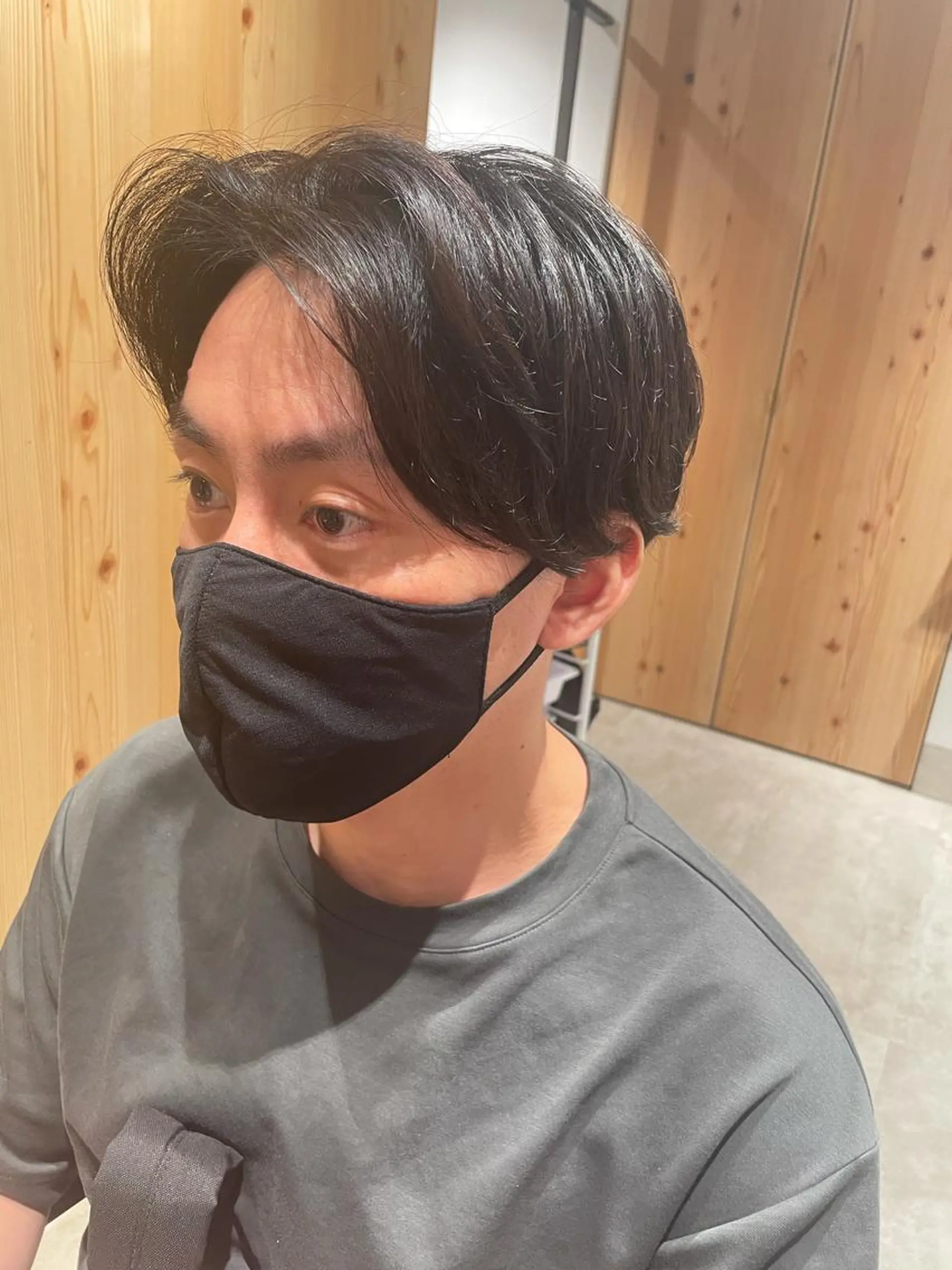 ショート カラー パーマ ヘアアレンジ メンズ パーソナルカラー合わ せたカラー🤍なつみのヘアスタイル