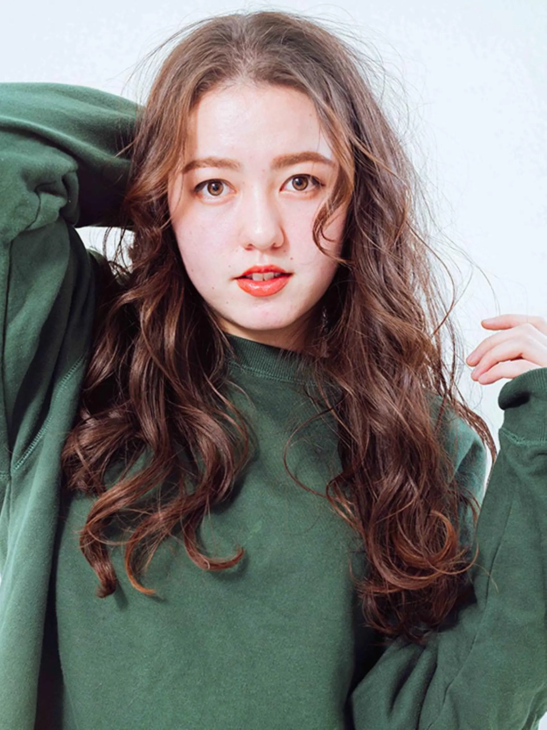 ロング カラー ヘアアレンジ 【公式】amble luxe池袋東口🩷のヘアスタイル